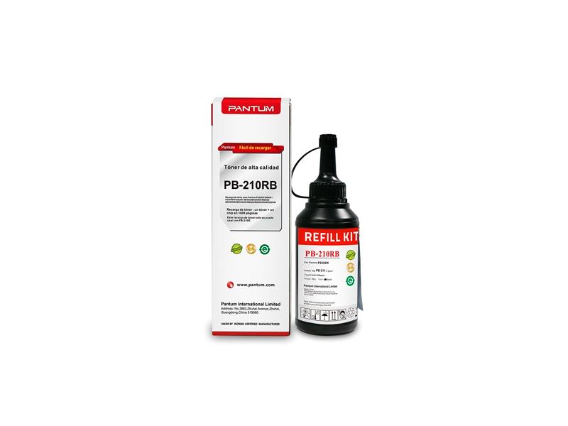 Kit De Recarga Pantum Pb-210rb (Para Unicamente P2500w/M6550nw) (1600pag)