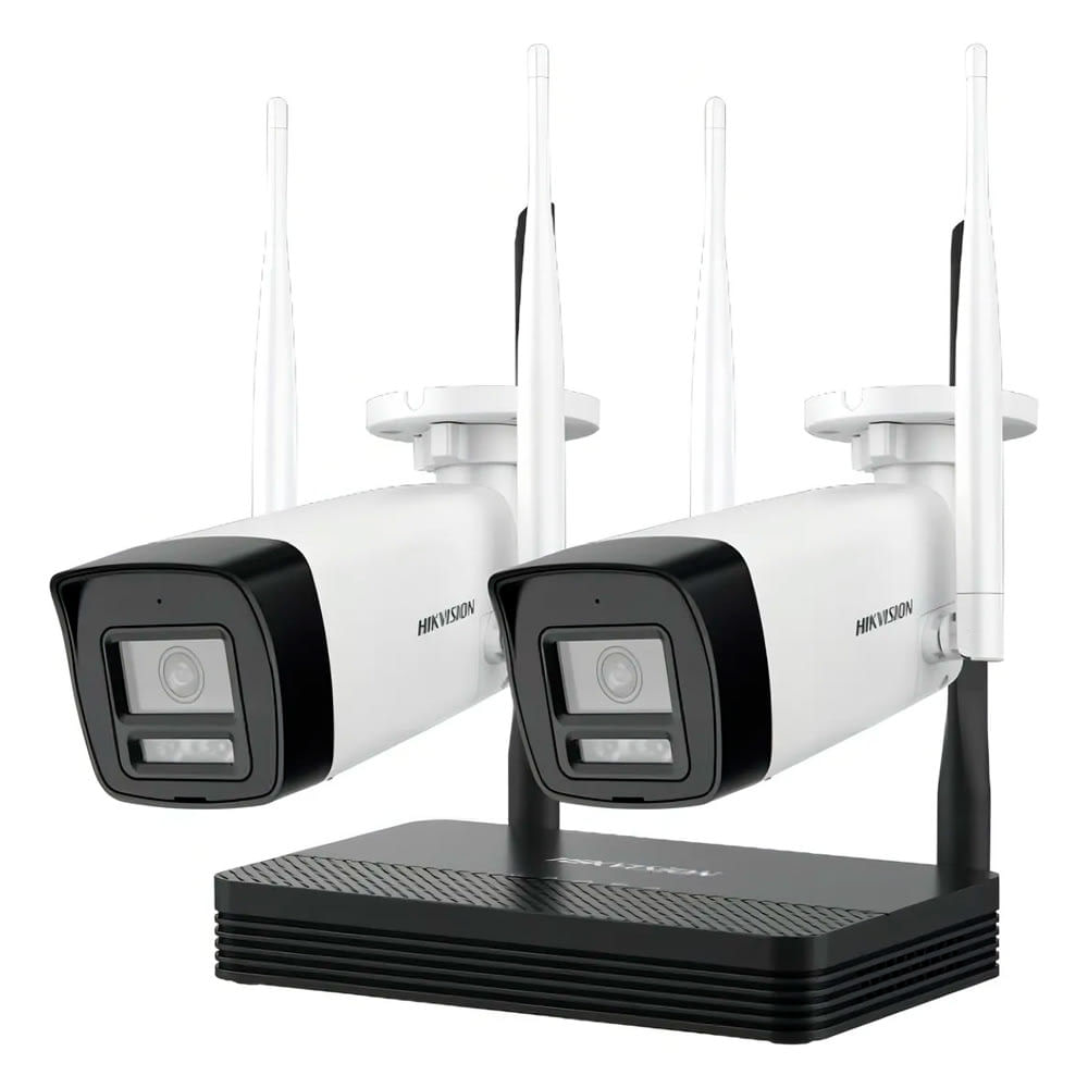Kit Hikvision Easylink Wifi Ds-J142istd Con 2 CáMaras Bullet 1080p
