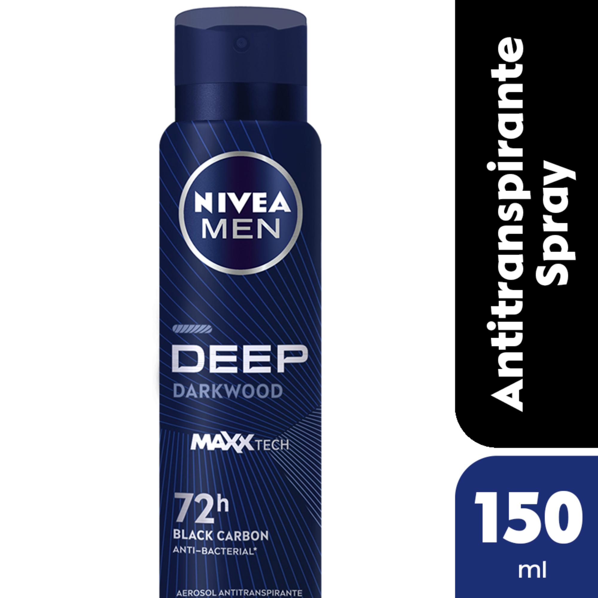 Desodorante Antitranspirante Nivea Men Deep Darkwood 150 Ml