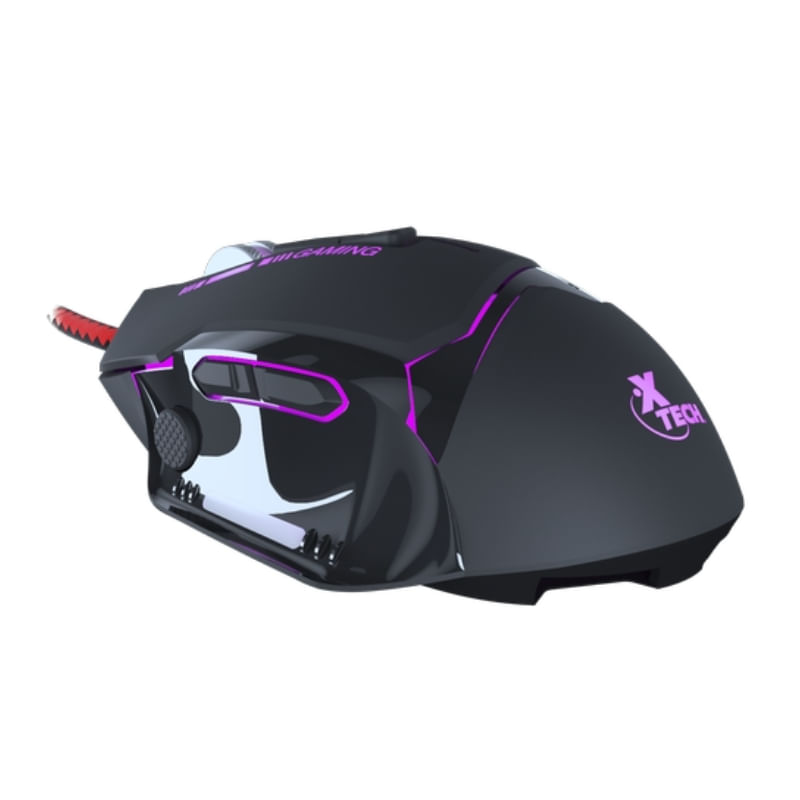 Mouse Xtech xtm-720- óptico 3d combative iluminado usb 8 botones (xtm-720)