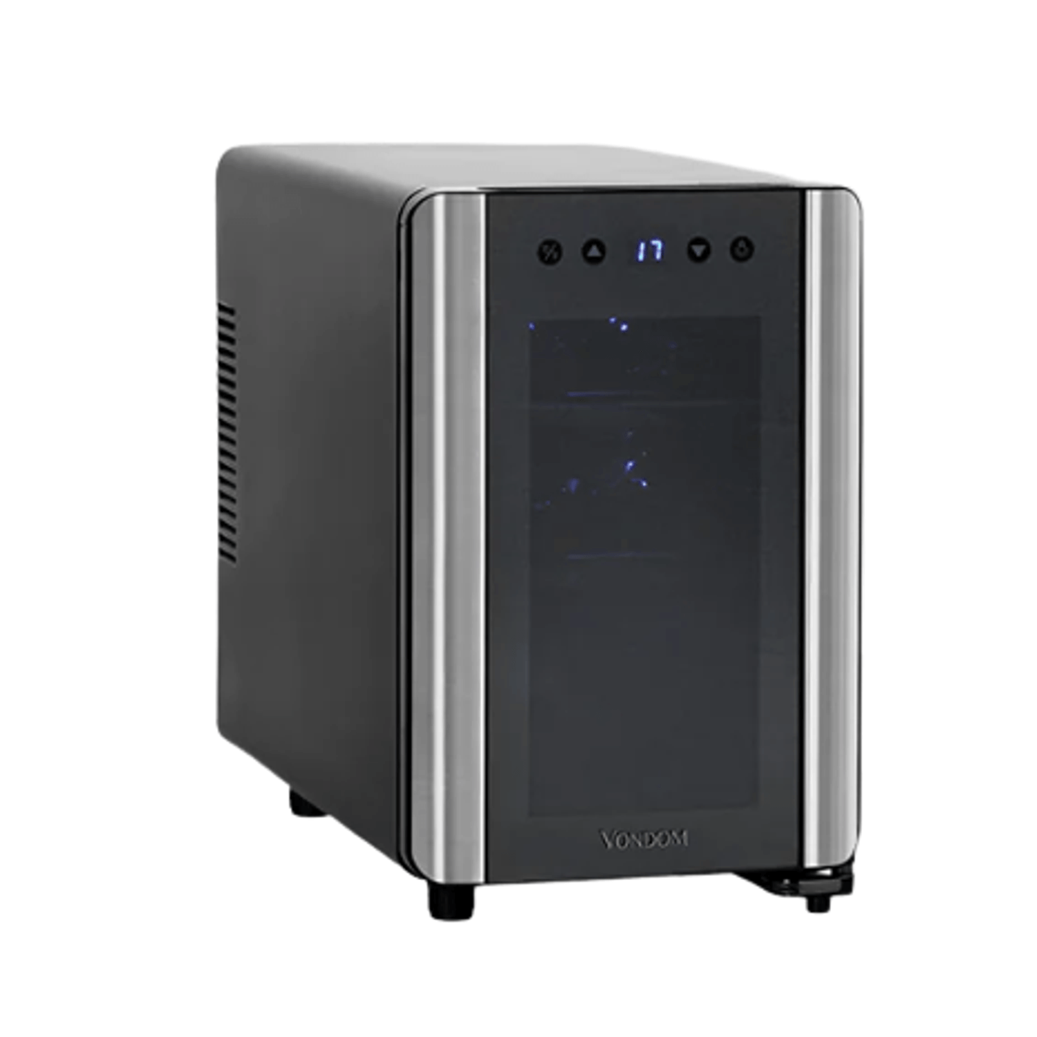 Cava de Vino Vondom T6 Línea Acero 6 Botellas