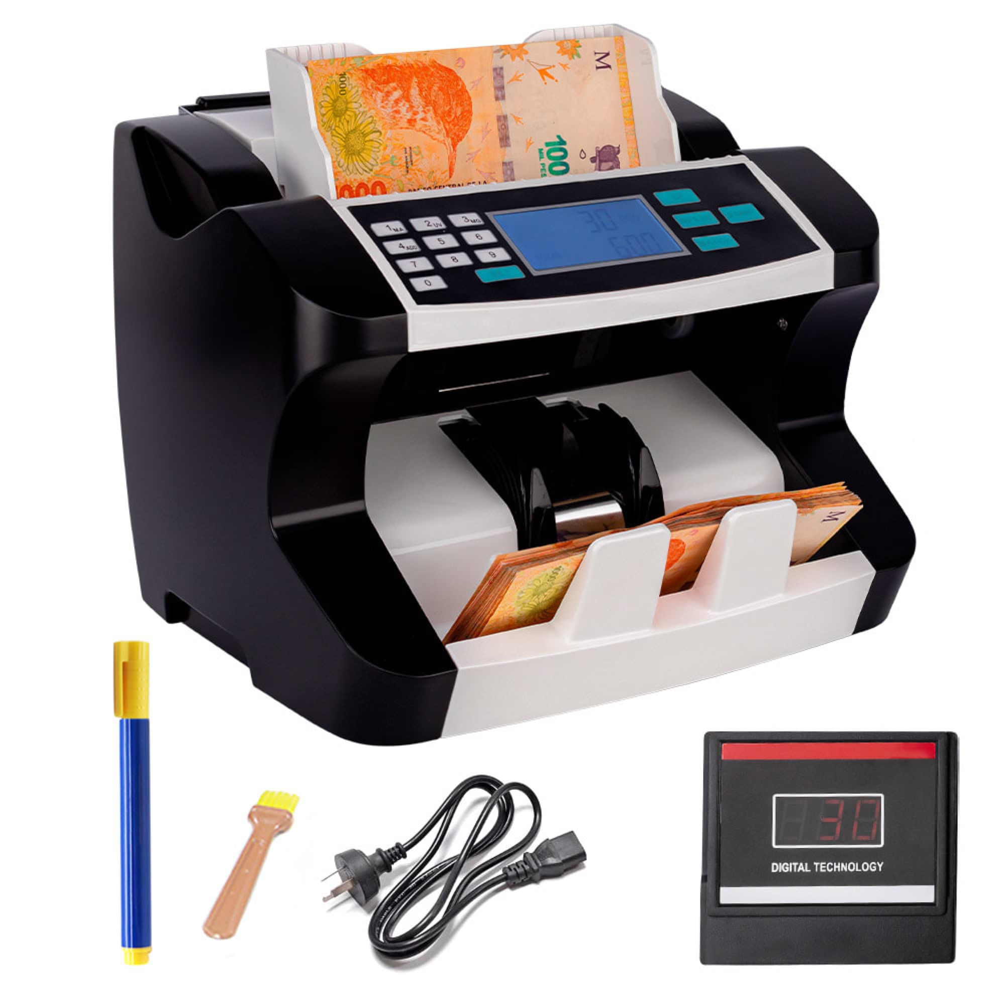 Contador De Billetes Gadnic MC-31 Profesional 1500 Billetes X Min