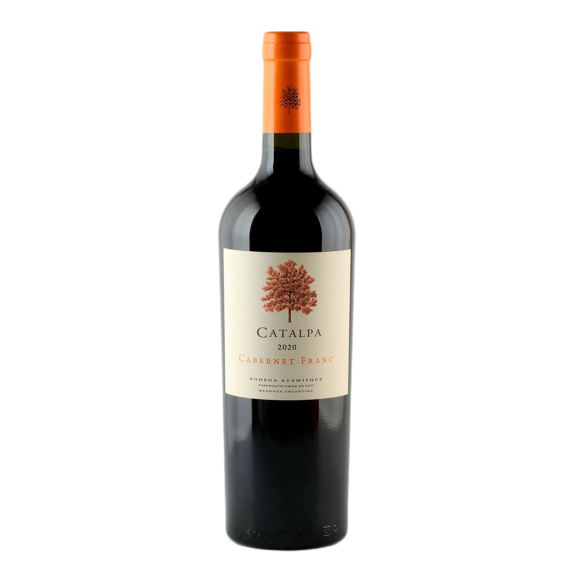 Vino tinto Cabernet Franc Catalpa en botella 750 ml