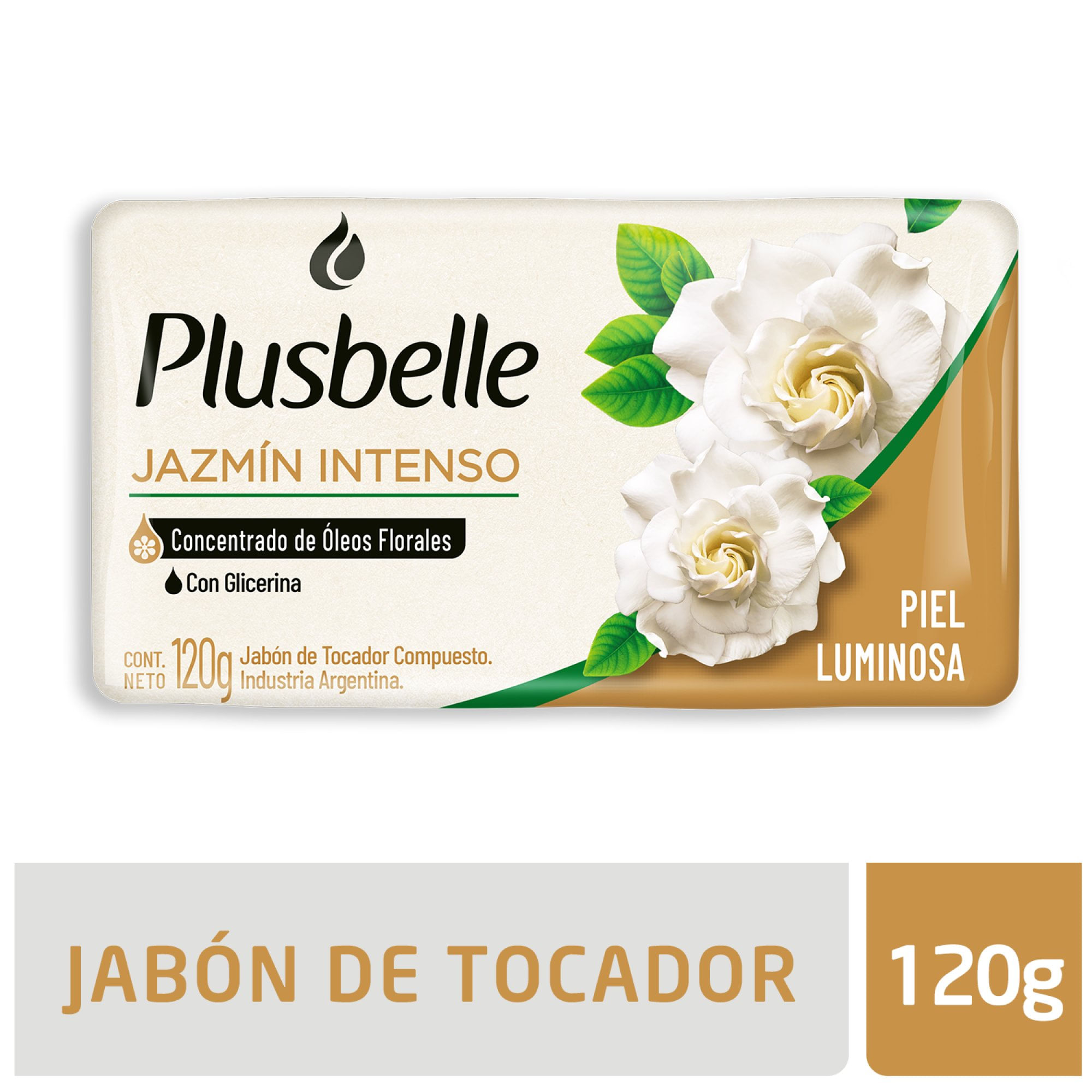 Plusbelle jabón de tocador Jazmín 120 grs