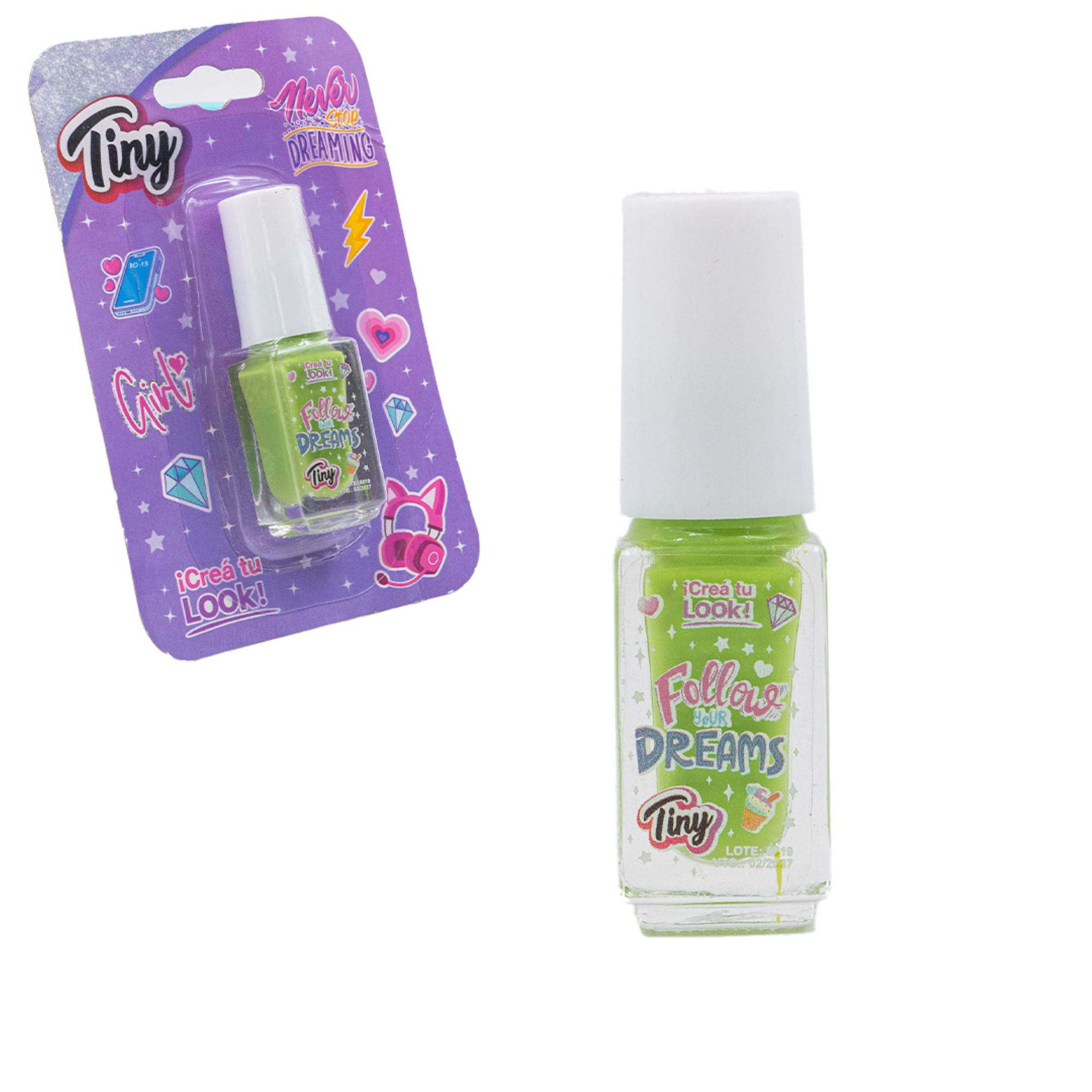 Esmalte de uñas Tiny colores y diseños surtidos
