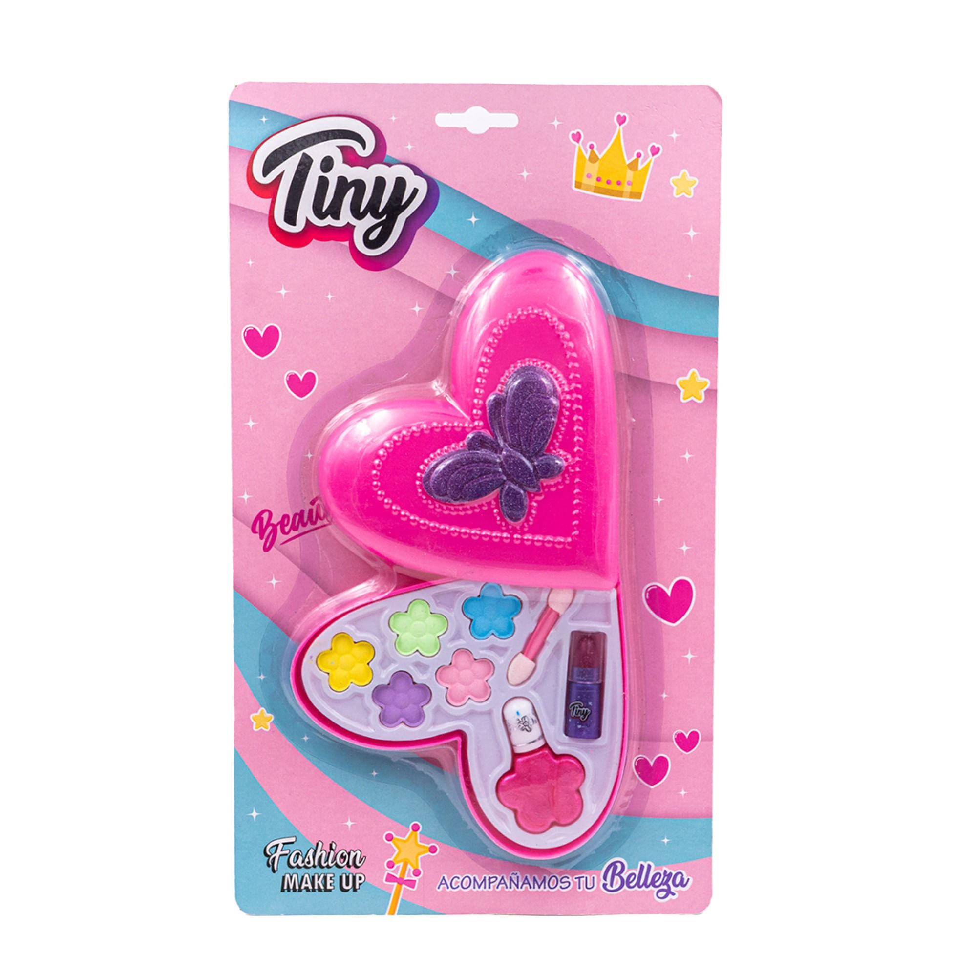 Set de maquillaje Tiny corazón sobre blister