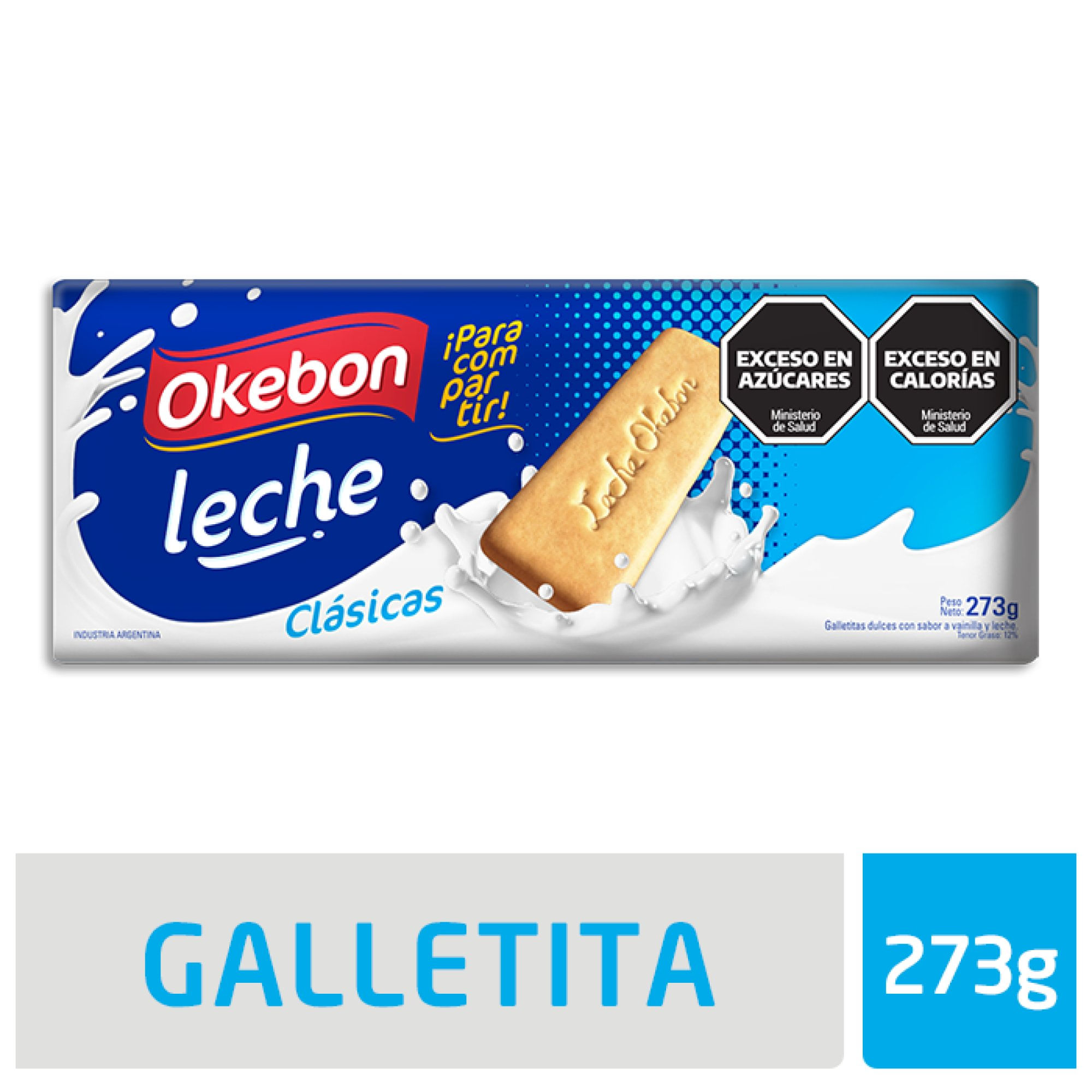 Okebon galleta Leche 273 grs