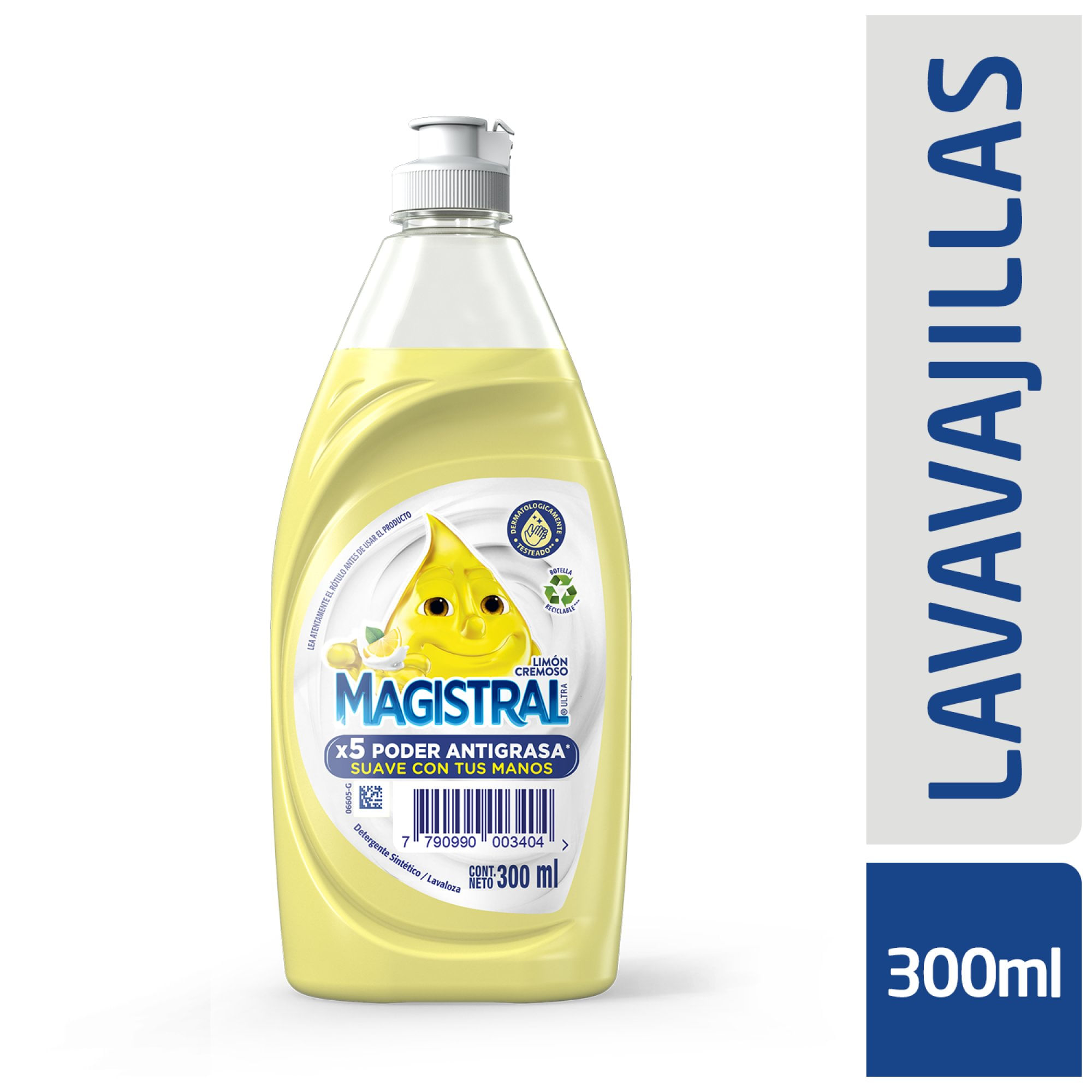 Detergente Magistral Ultra Limón Cremoso 300ml