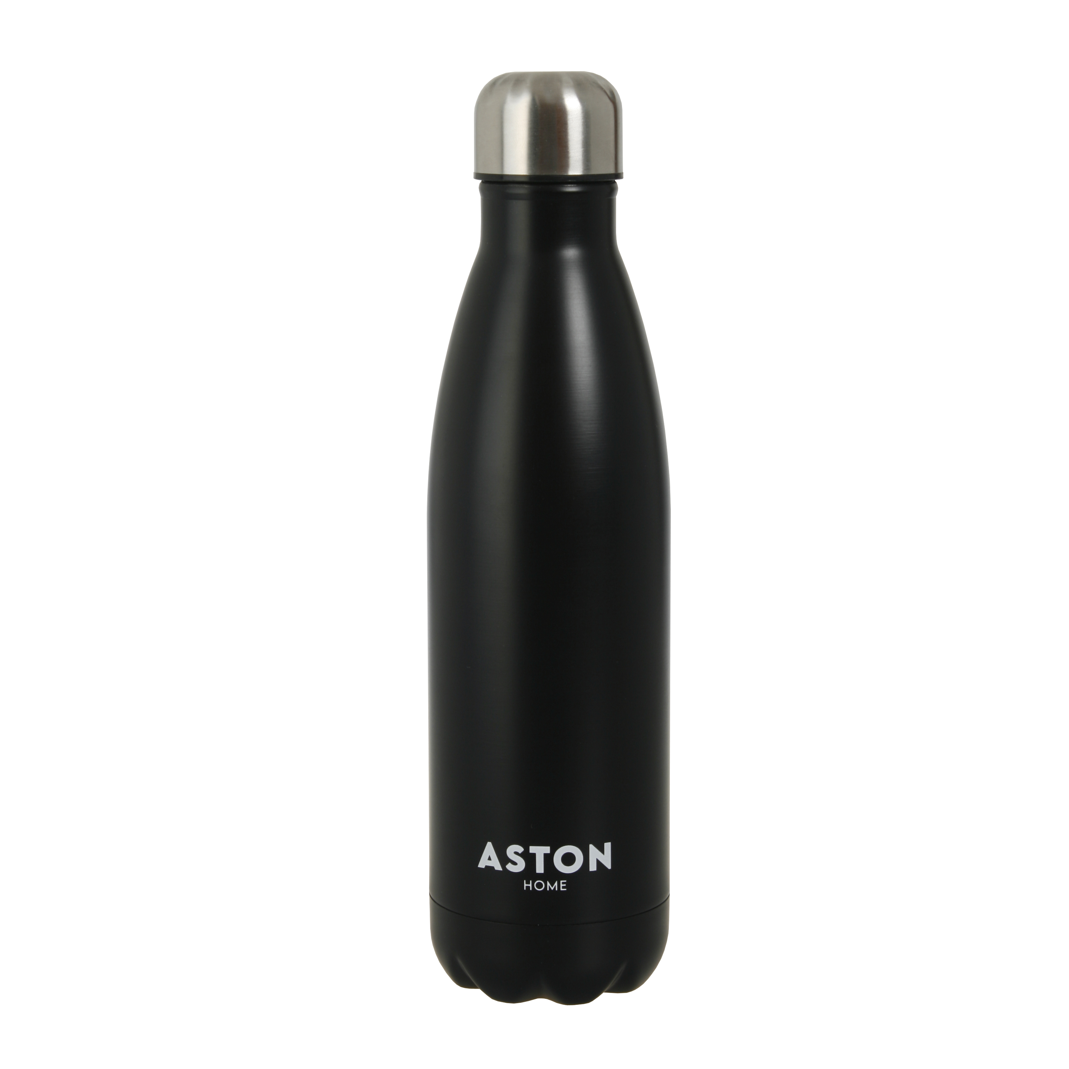 Botella De Acero Inoxidable Termica 500 ml Deportiva Negro ASTON
