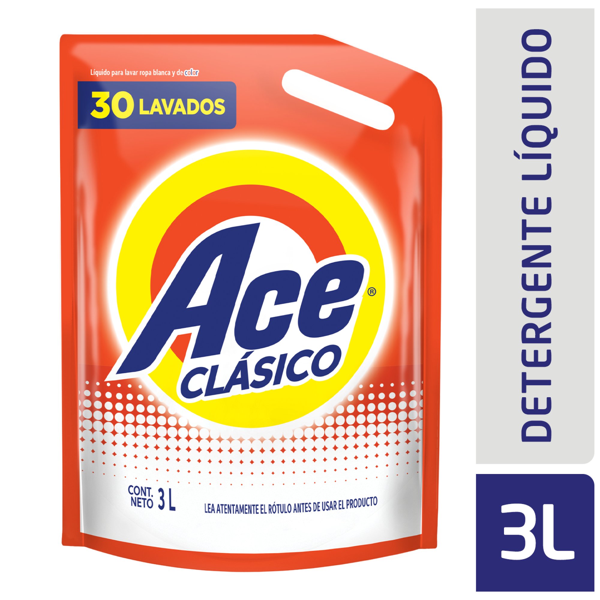 Jabón Líquido Ace Clásico 3 L