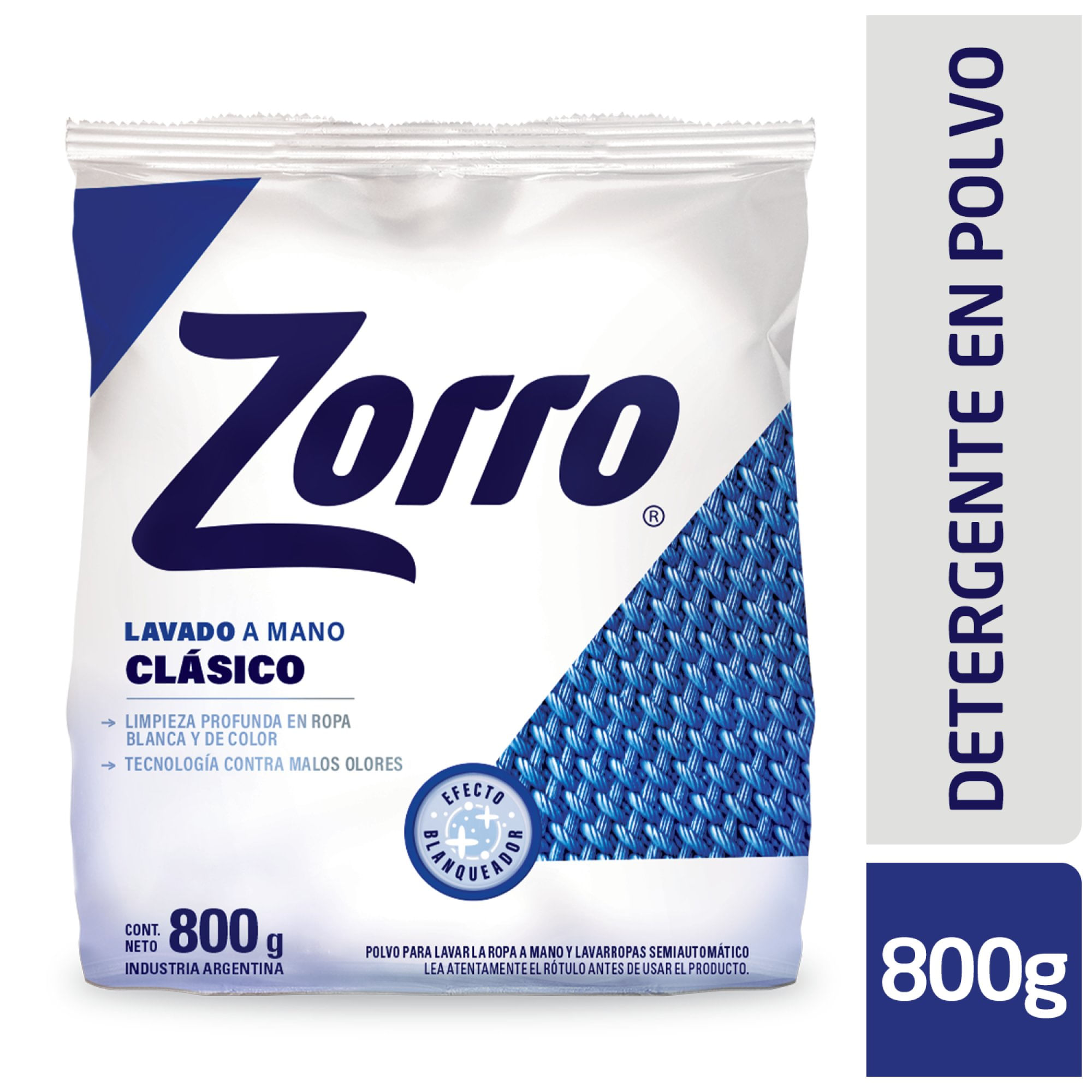 Zorro Polvo AE Clásico 800 grs