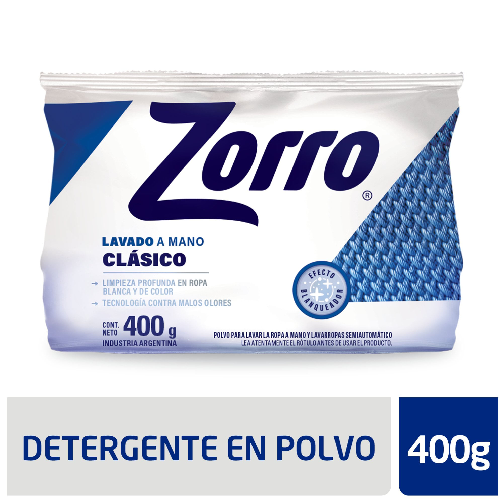 Zorro Polvo AE Clásico 400 grs