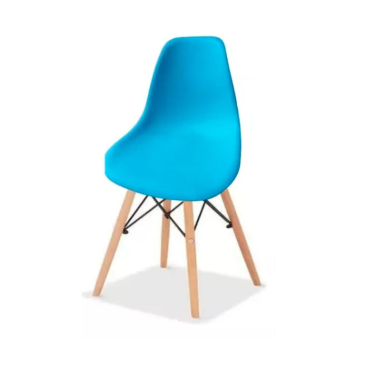 Silla Eames Ideal Comedor Living  Color Celeste  (SIL-104)