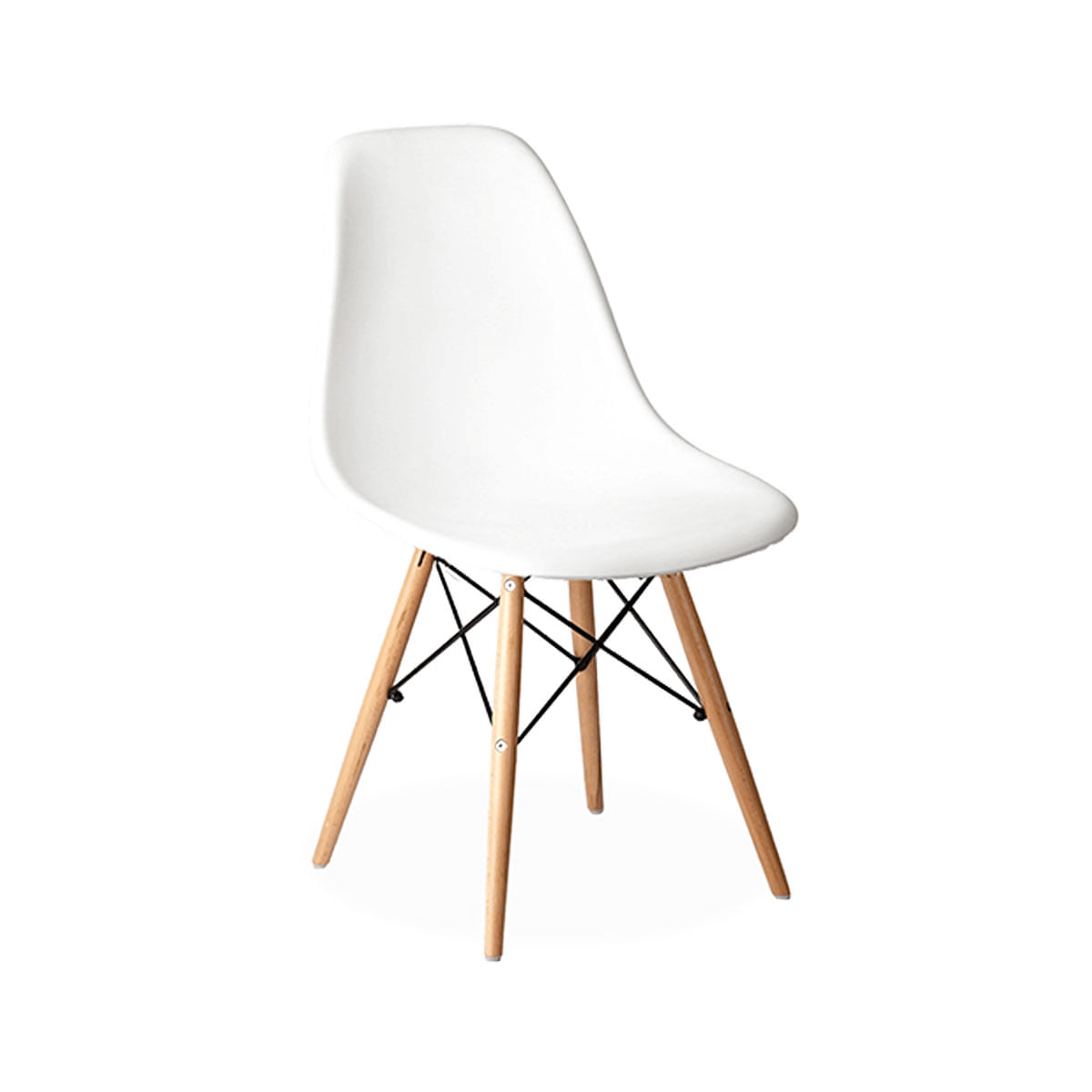 Silla Eames Ideal Comedor Living  Color Blanco (SIL-101)