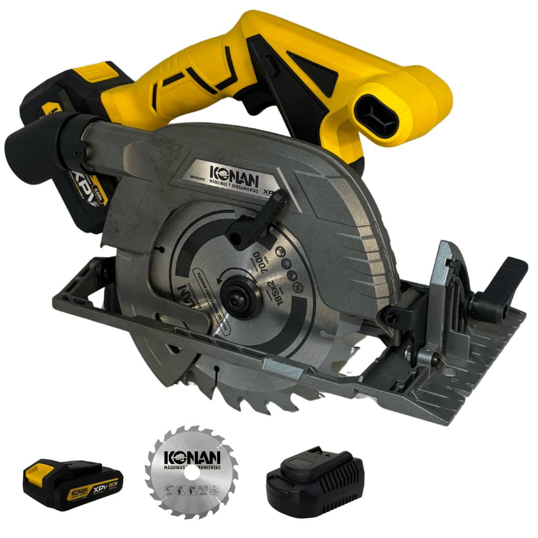 Sierra Circular Konan a Batería 20v Xtra Power Voltio