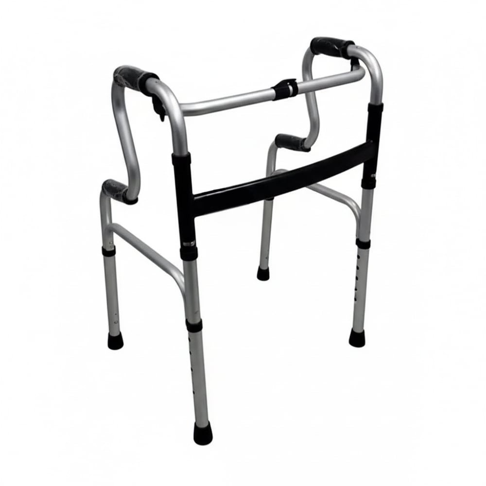 Andador Plegable Maverick Aluminio Reforzado Doble Grip
