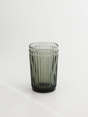 Set Por 6 Vasos Ball 320 Ml Gris Blackly