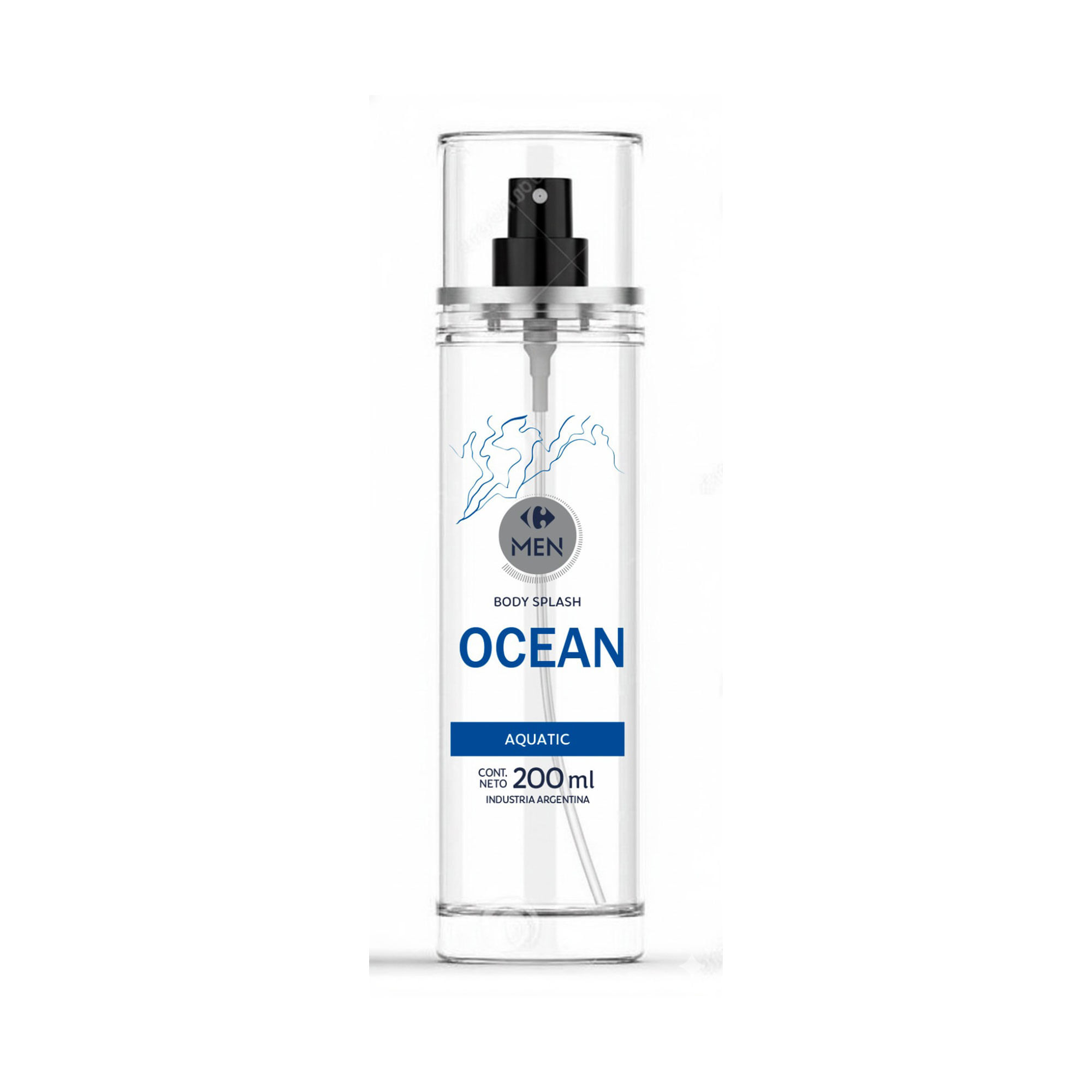 Body splash Men Carrefour Soft Ocean 200 ml