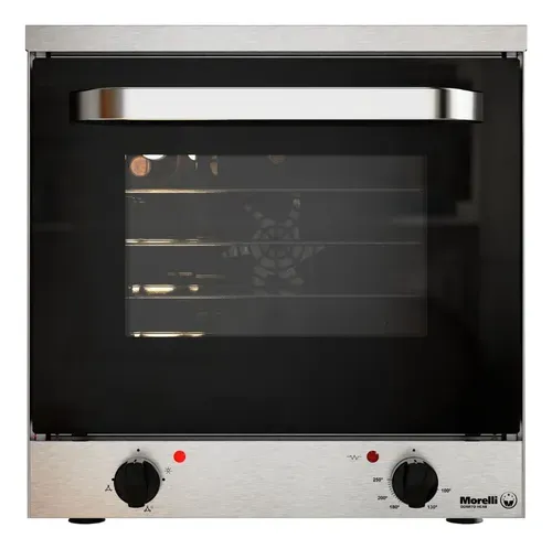 Horno EléCtrico Convector Morelli Dorato LíNea Profesional