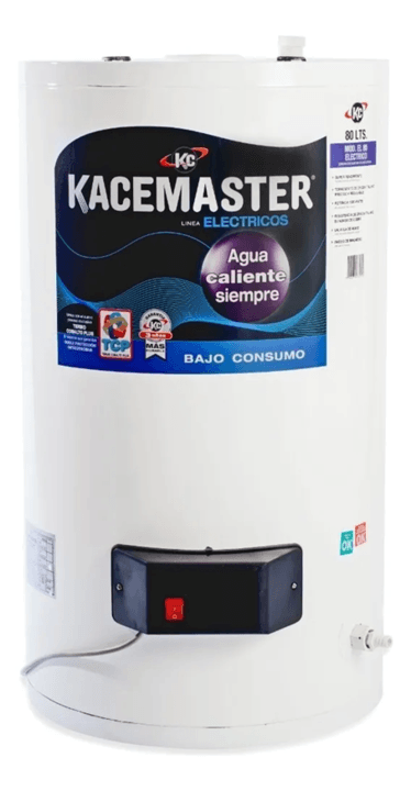 Termotanque EléCtrico Kacemaster 80l Carga Superior - Envio Gratis