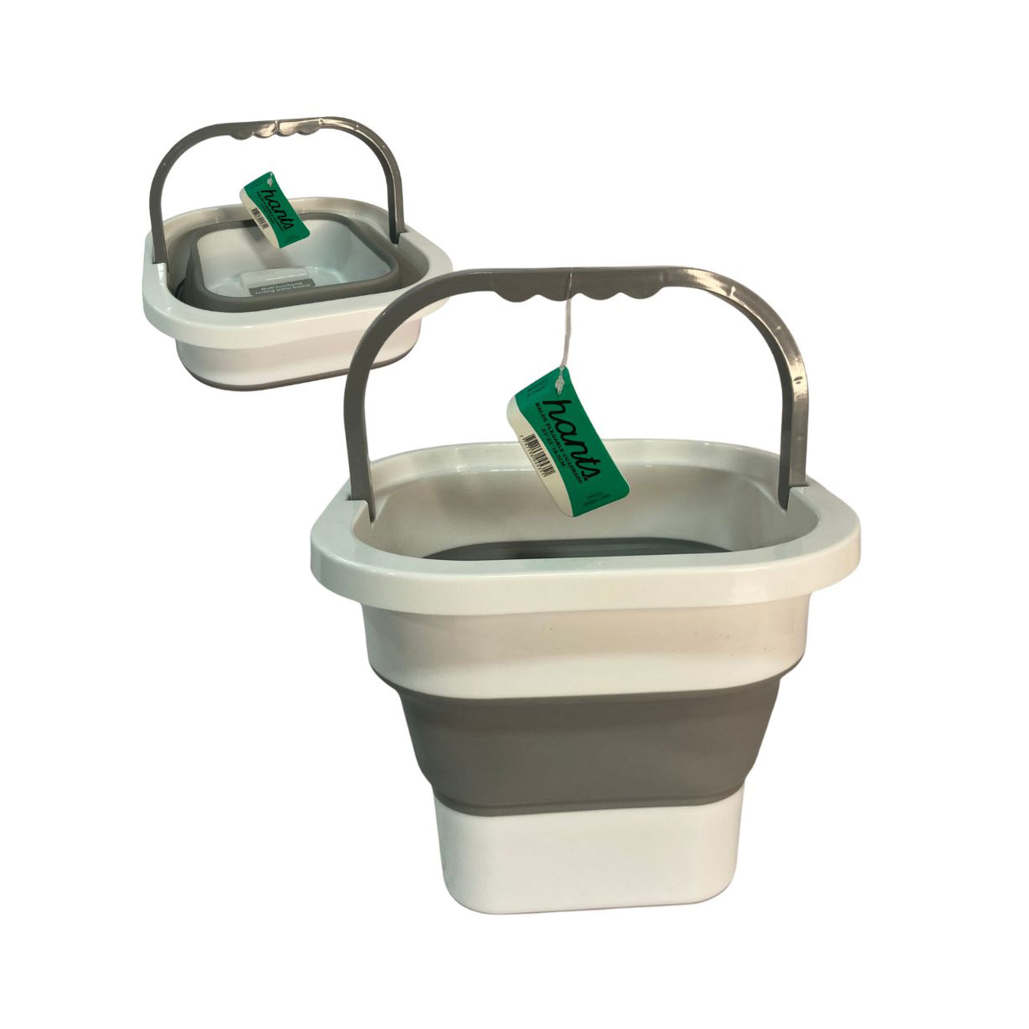 Balde pegable Hants cuadrado 23x23x18 cm