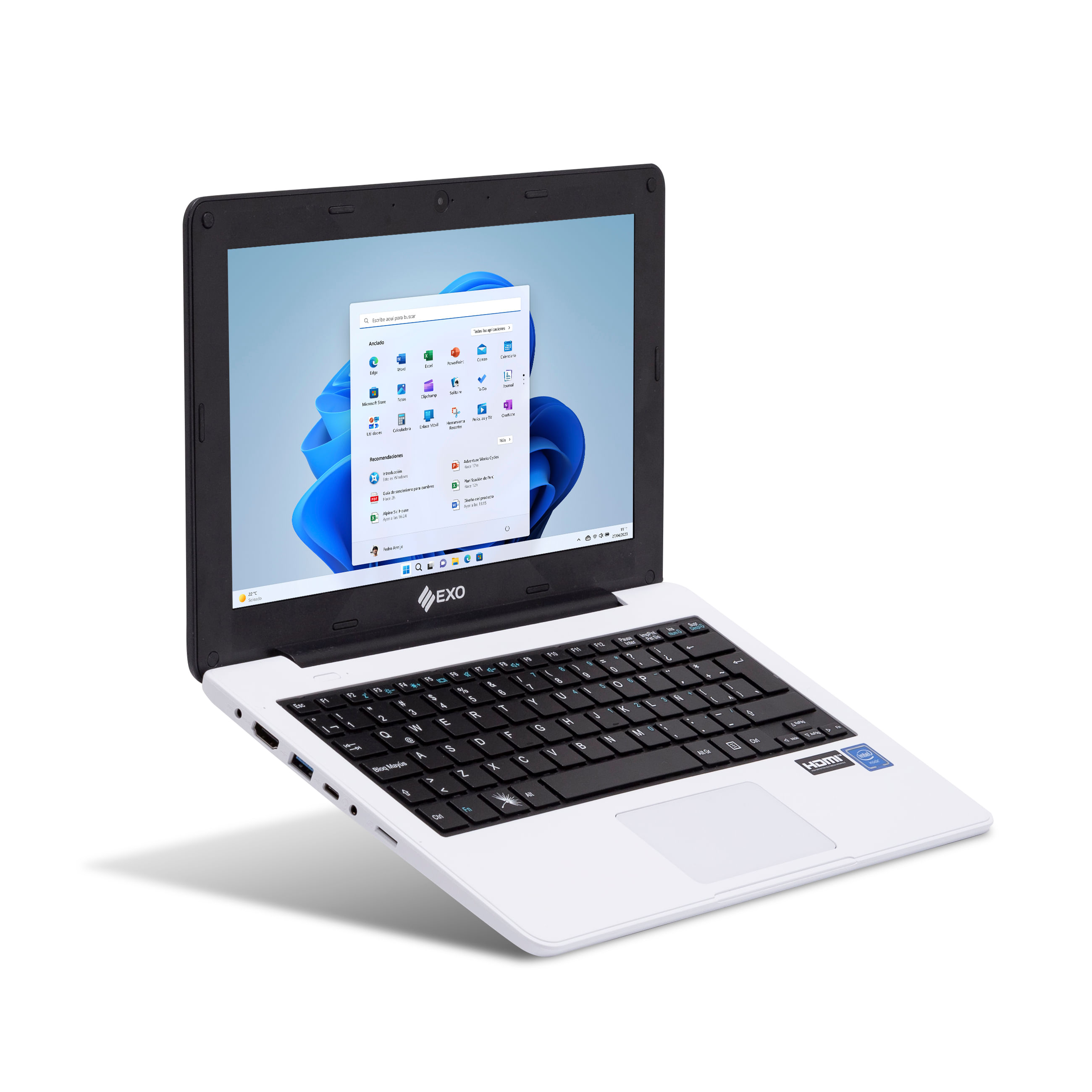 Netbook Exo 11´ Celeron N4020 4gb 128ssd Rm244 W11