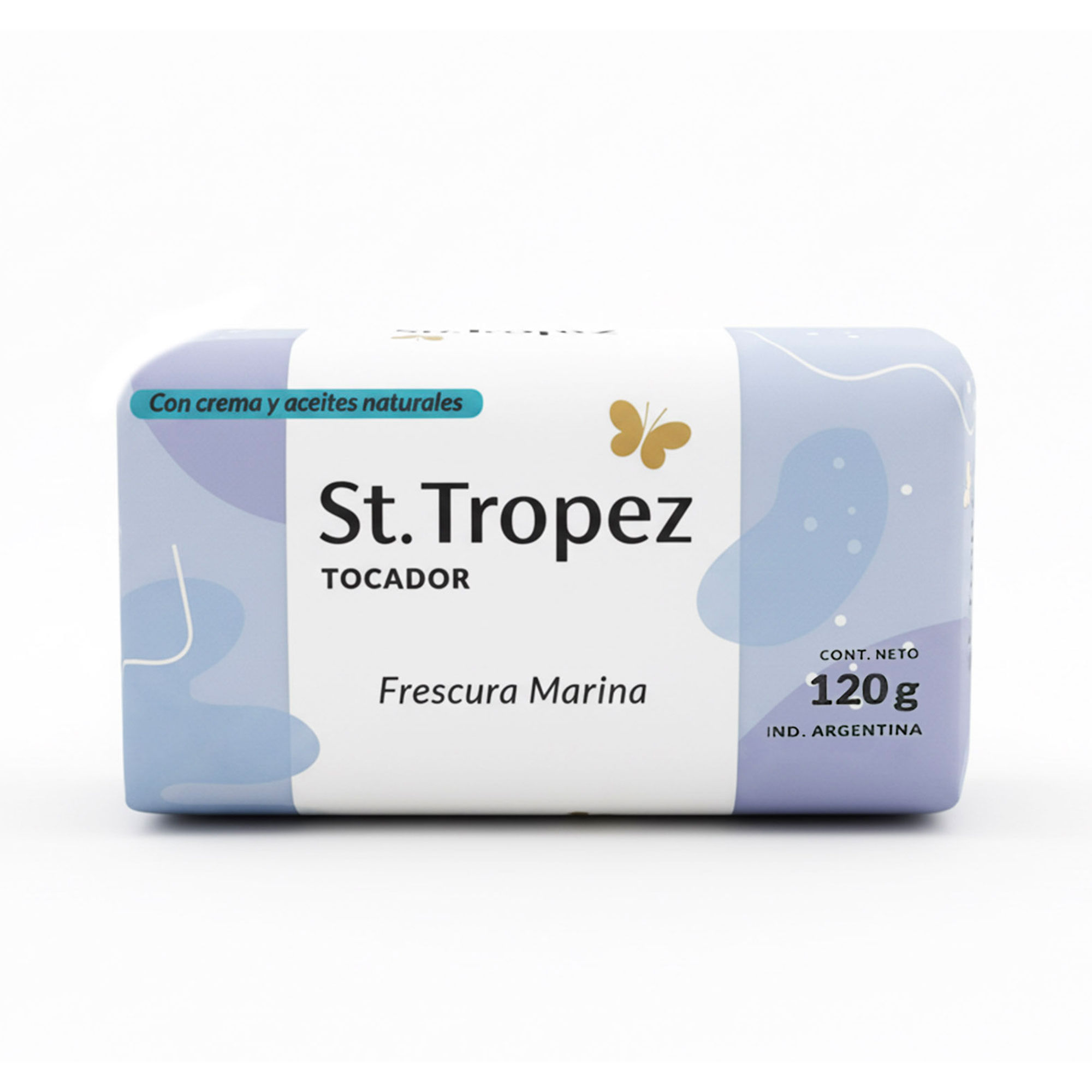 Jabón De Tocador St Tropez Frescura Marina 120 G