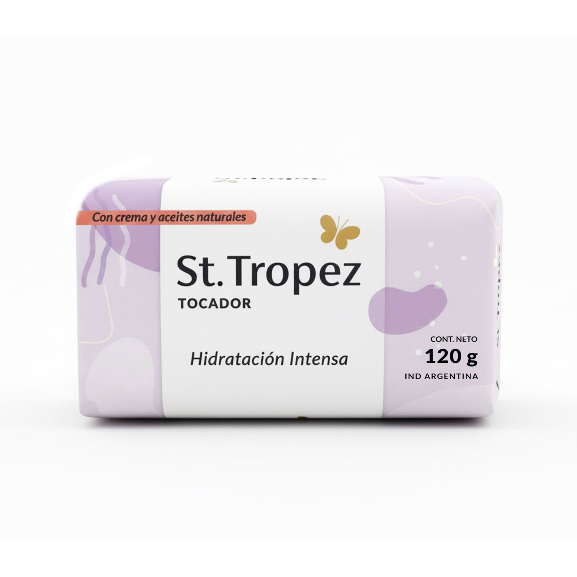 Jabón De Tocador St Tropez Hidratación Intennsa 120 G