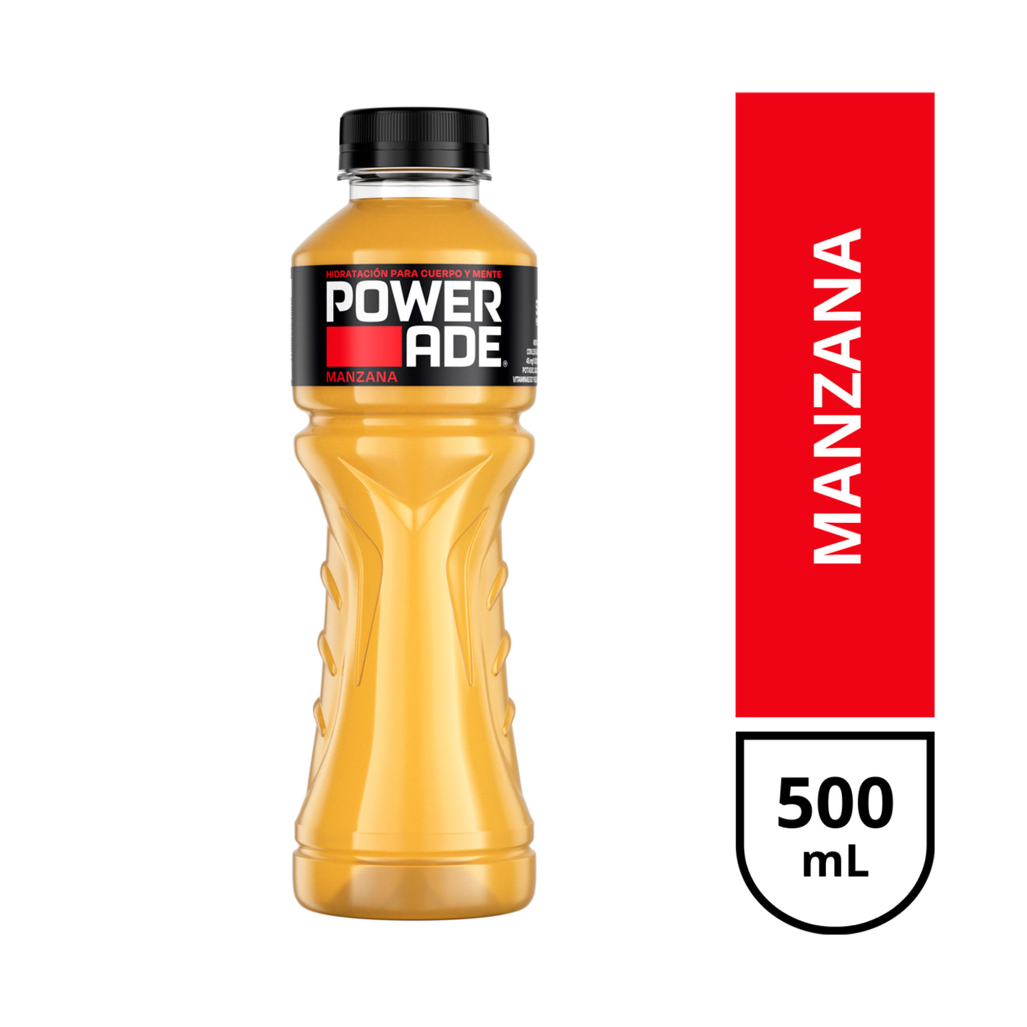 Bebida Isotónica Powerade Manzana 500 Ml