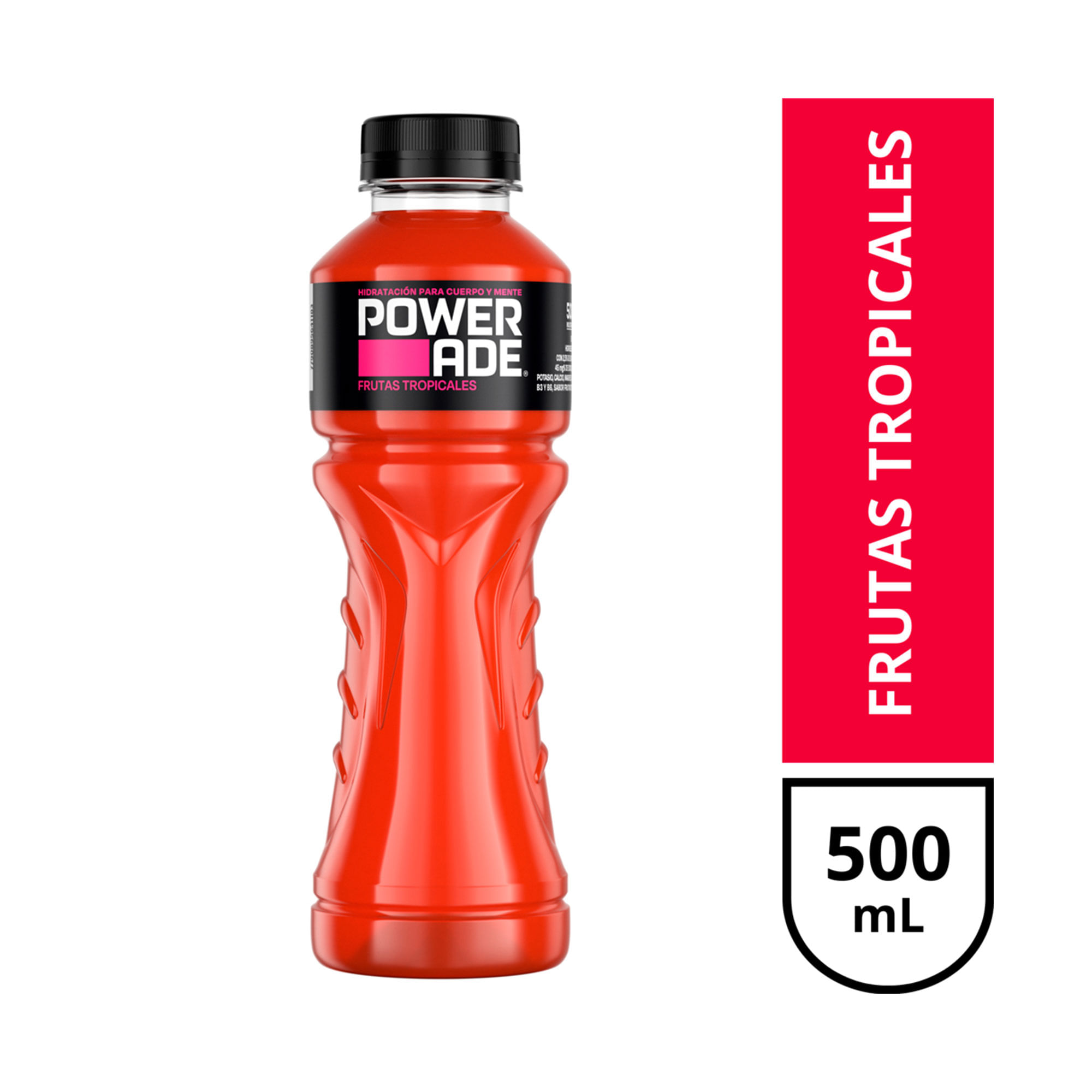 Bebida Isotónica Powerade Frutas Tropicales 500 Ml