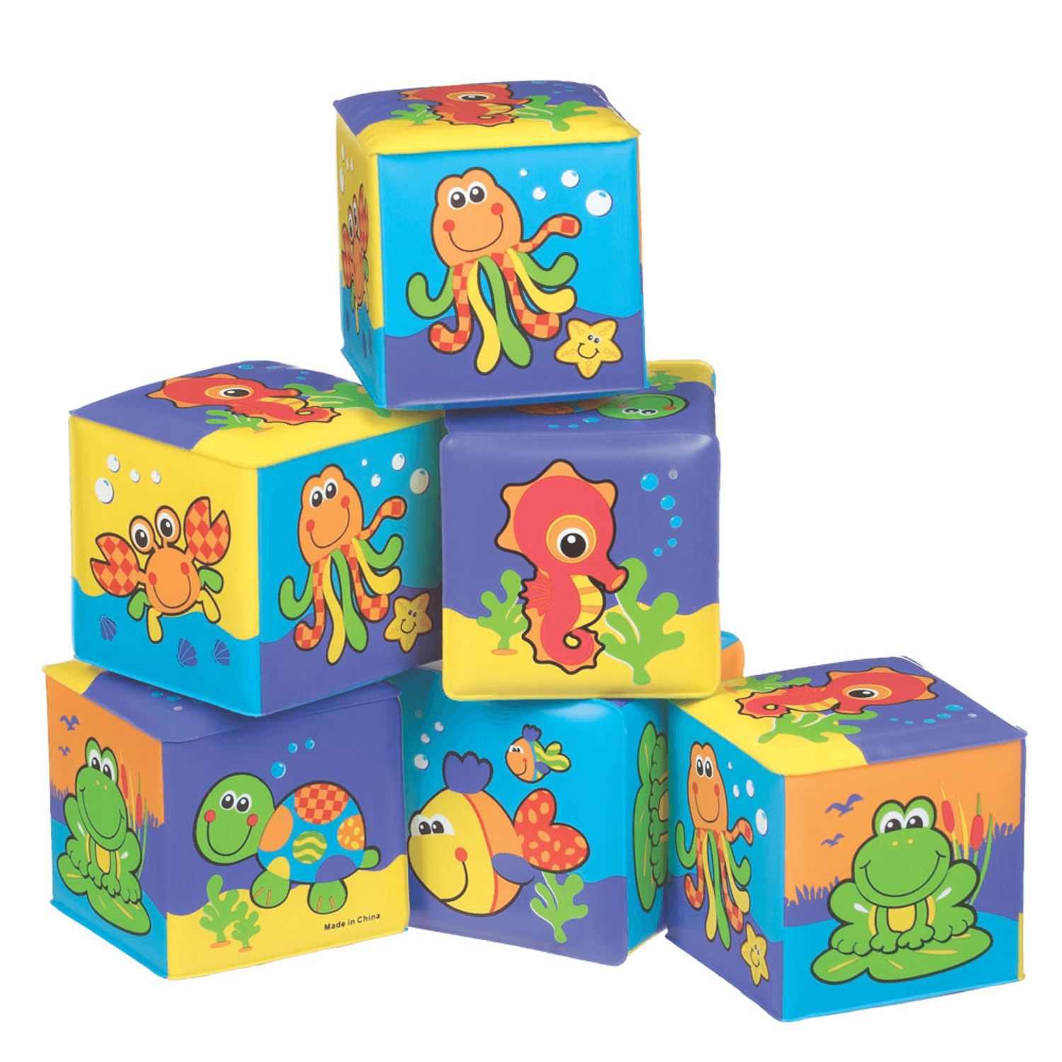 Soft blocks playgro