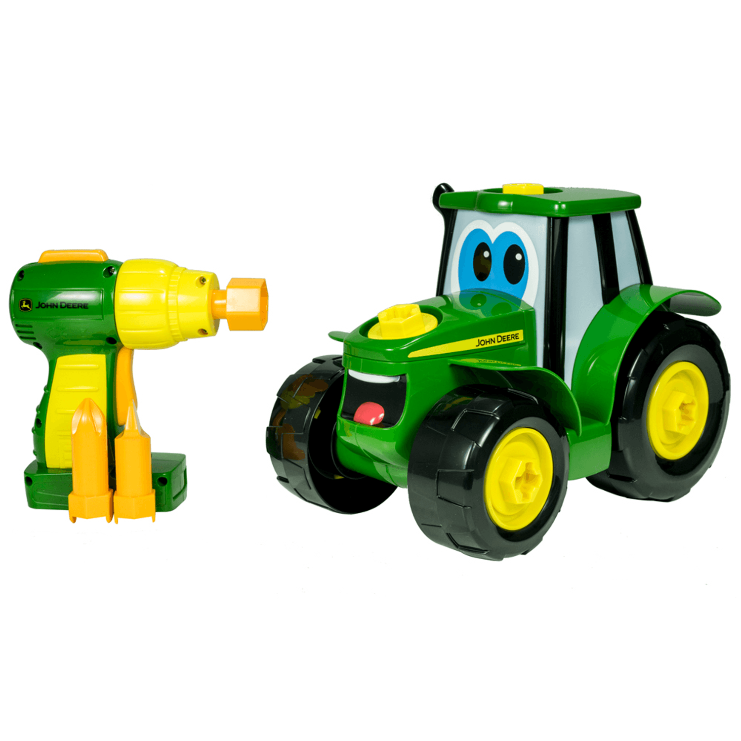 Juguete interactivo john deere build a johnny tractor