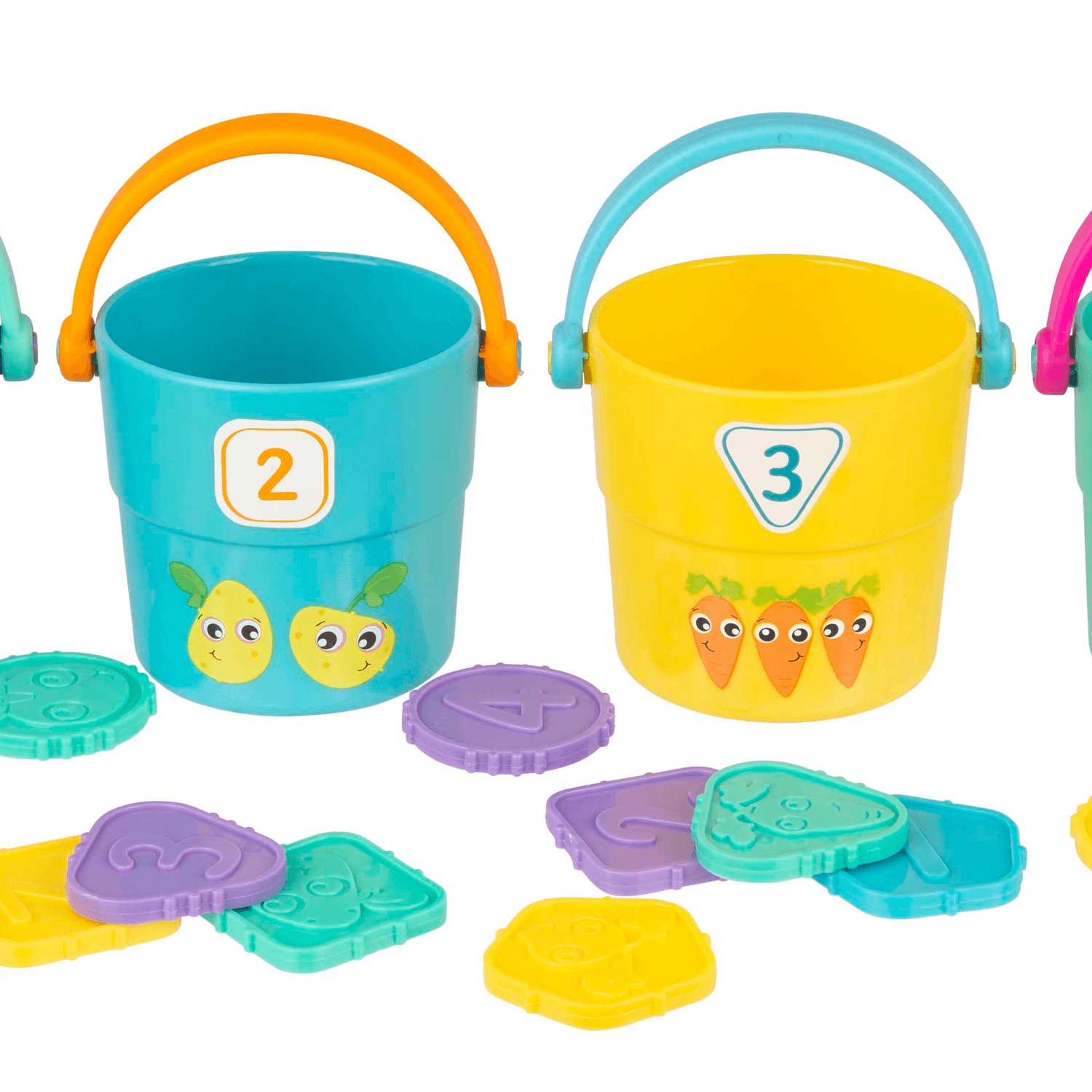 Count and match in the veggie patch playgro