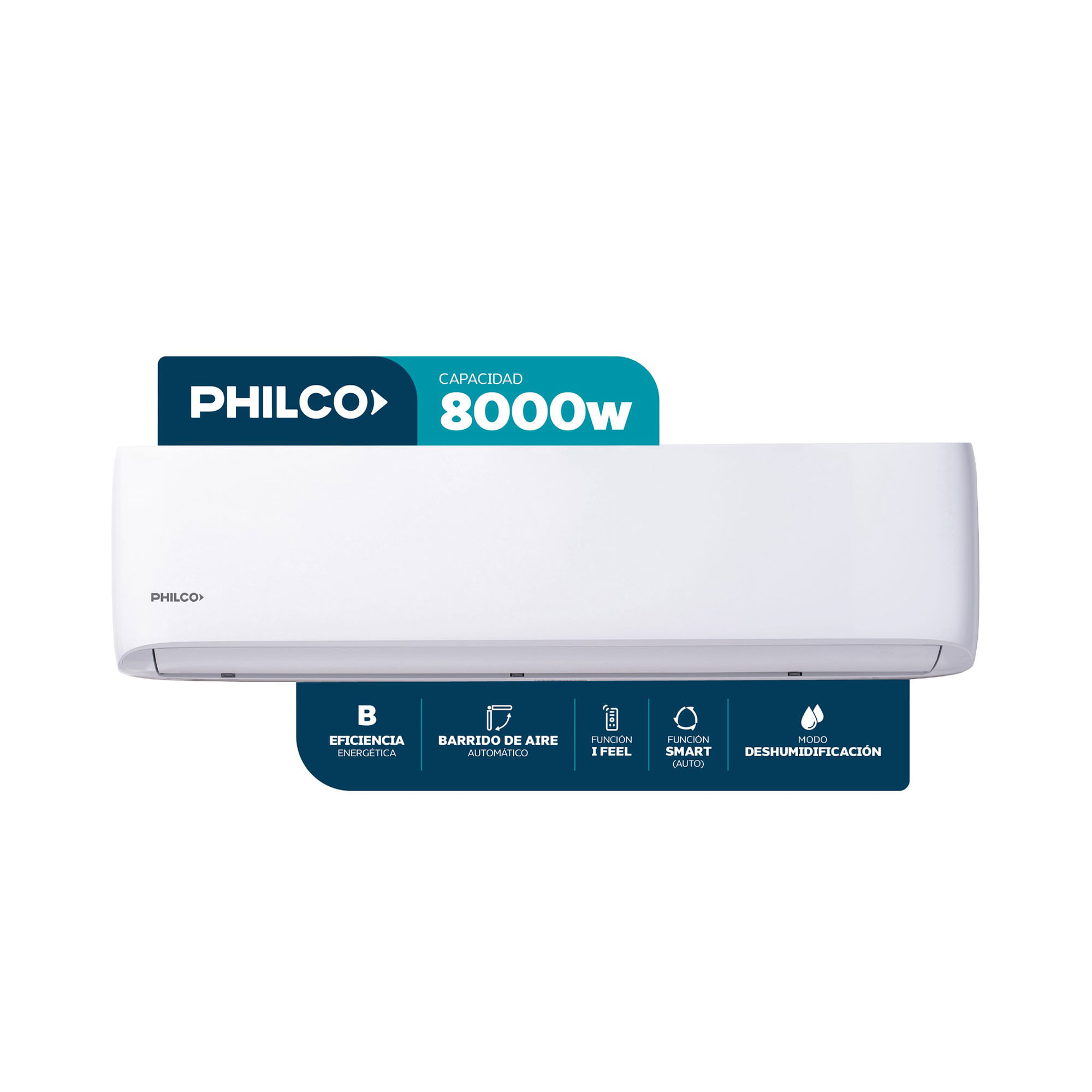 Aire acondicionado Philco 8000 W PHS80HC4BN