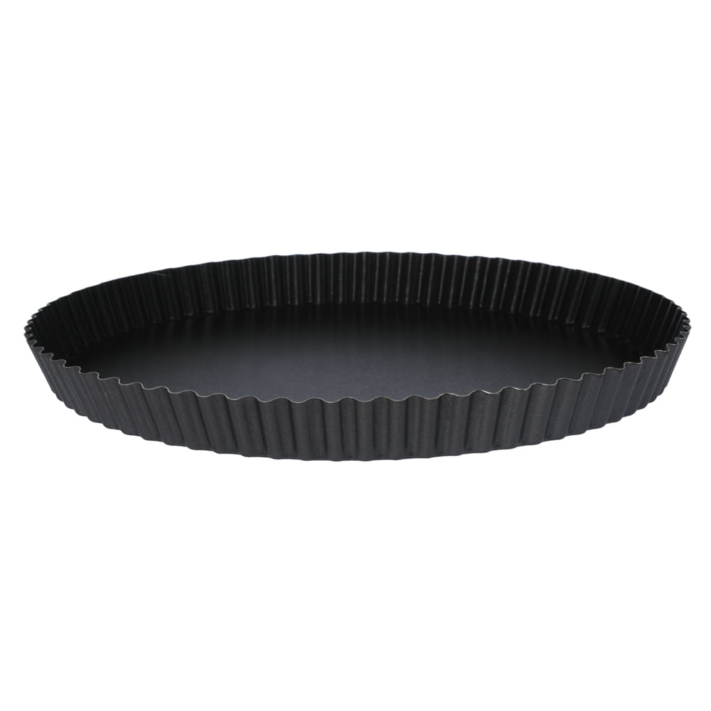 Tartera Acanalada Antiadherente Molde 27 Cm Aston Gris