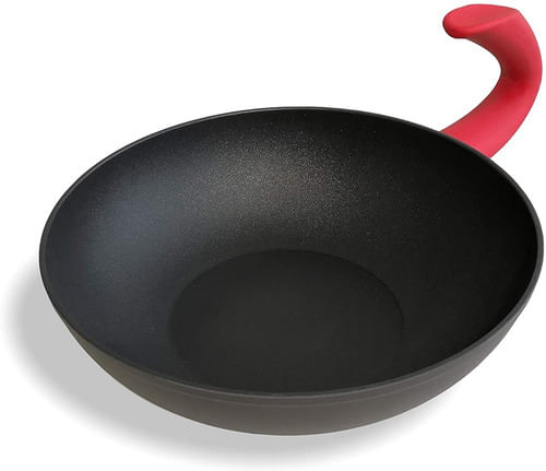 Wok Japonés Diámetro 28 Cm Mango Ergonomico Domo Gzero