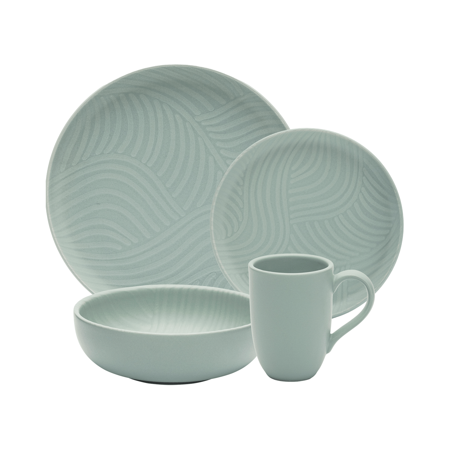 Set Vajilla x 16 Piezas Oasis