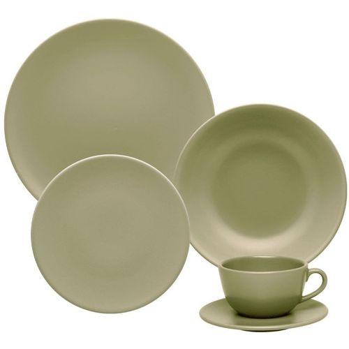 Set Vajilla Platos x 30 Piezas Unni Oliva