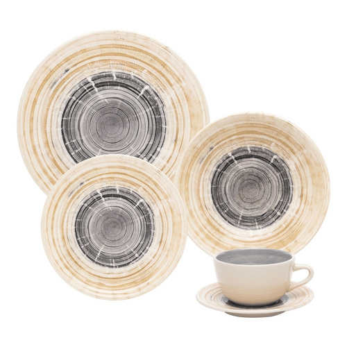 Set Vajilla x 30 Piezas Unni Puzzling