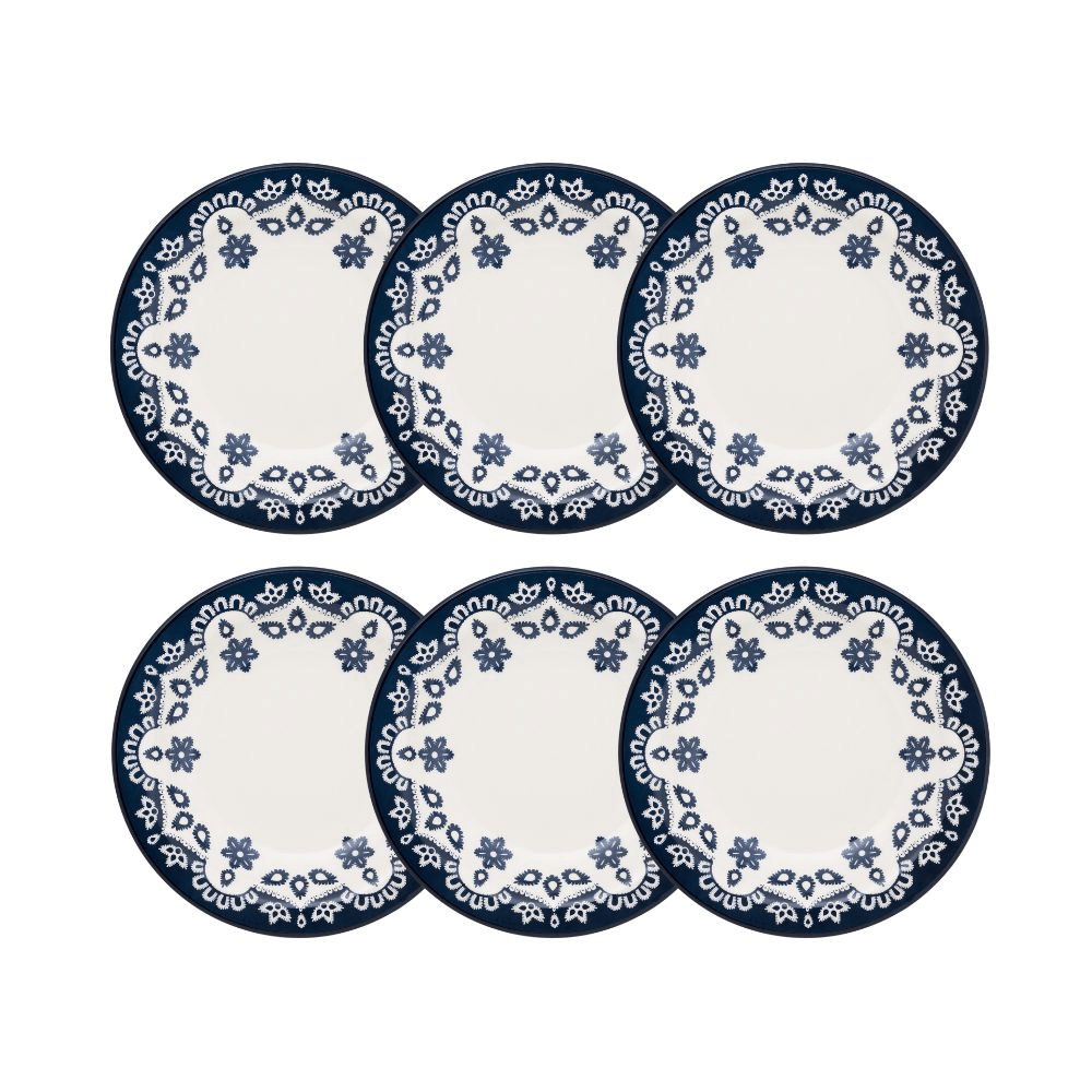 Set Vajilla Platos x 6 Piezas Hondos 22 cm Bifaz Energy