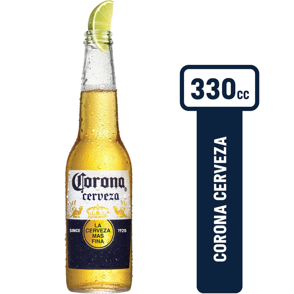 Cerveza Rubia Corona 330 Cc