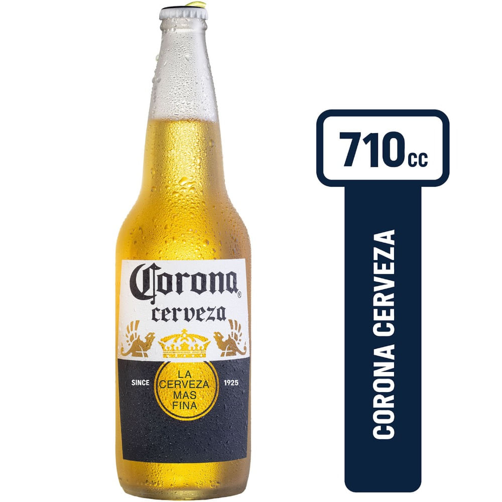 Cerveza Rubia Corona No Retornable 710 Cc