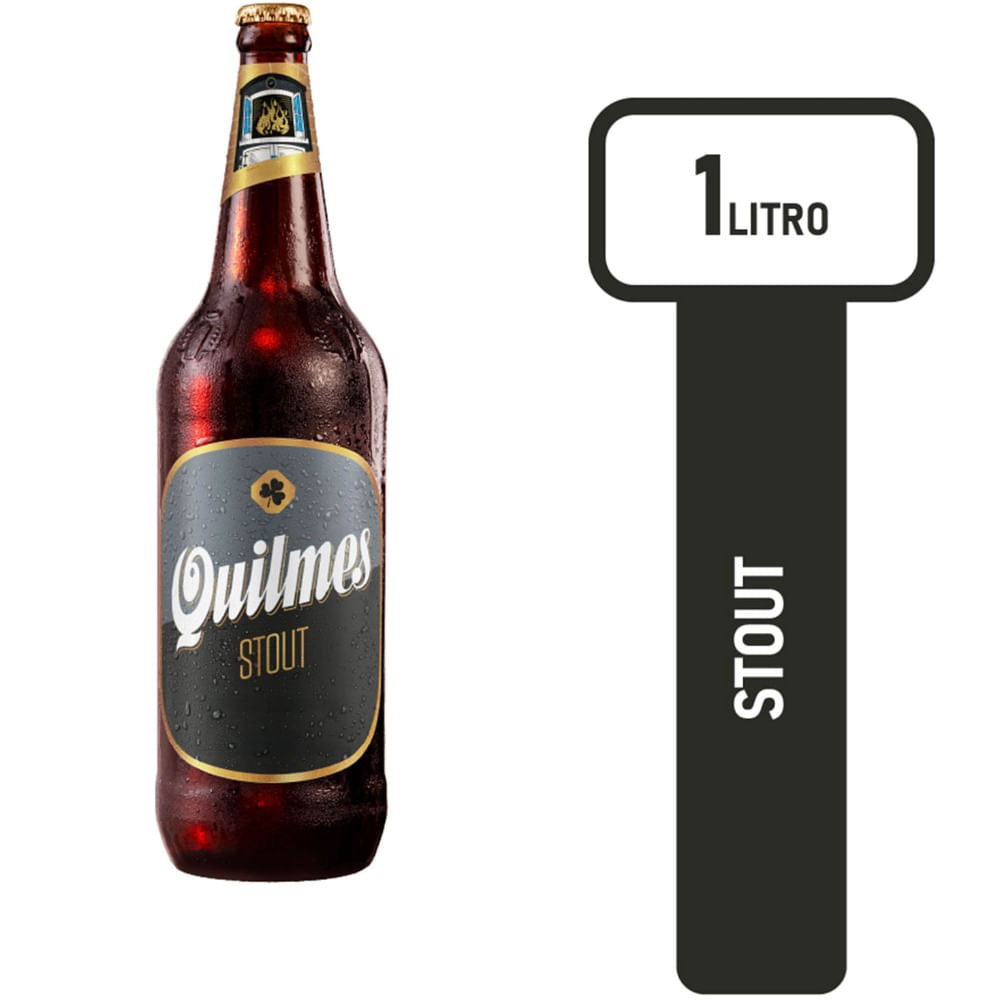 Cerveza Stout Quilmes Retornable 1 Lt