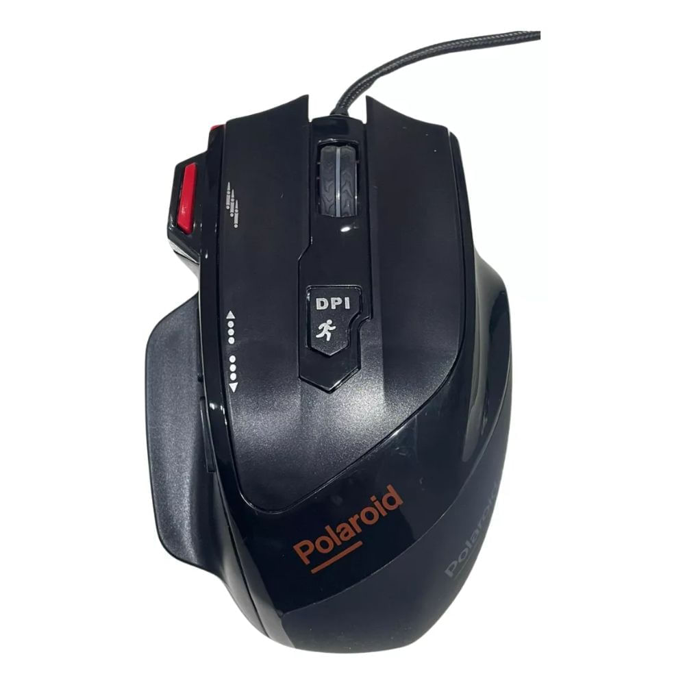 Mouse Gamer Polaroid Z1005 Retroiluminado 3200dpi