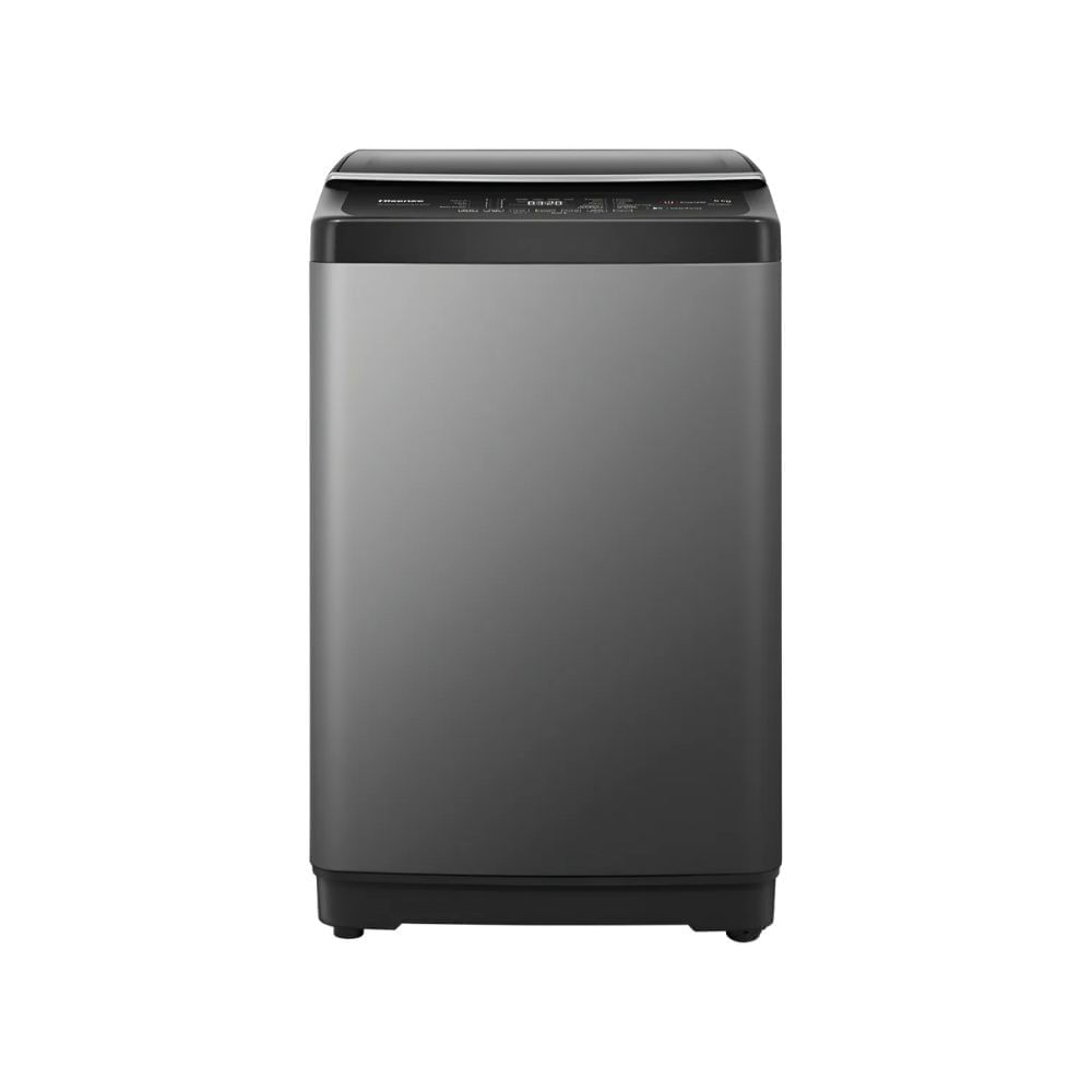 Lavarropas AutomáTico Hisense Carga Superior Wtja802t 6kg Gris