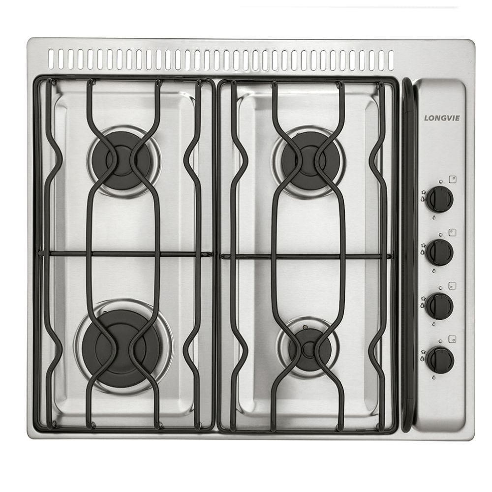 Anafe Empotrable Multigas Longvie A2600rxf Rejillas Ventilación 4450kcal/h