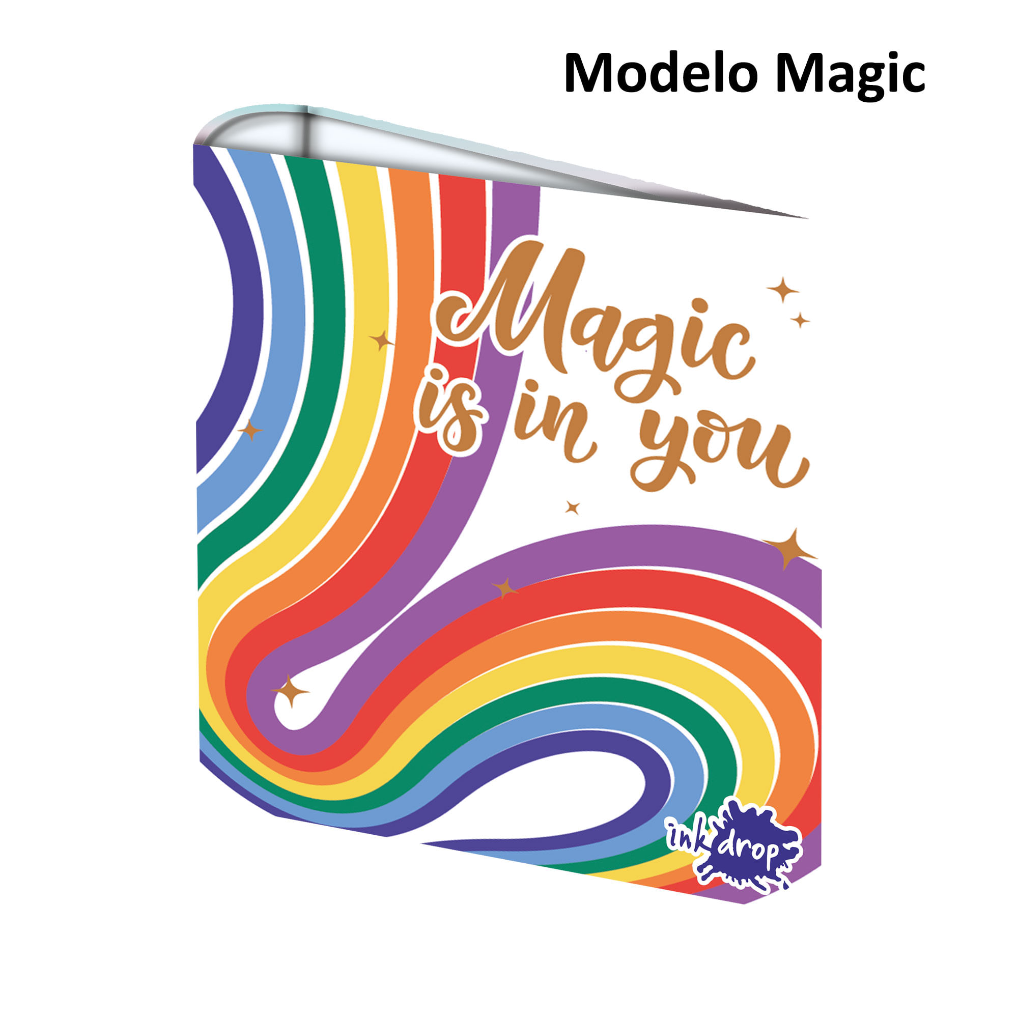 Carpeta escolar Inkdrop Rainbow (Modelos Surtidos)