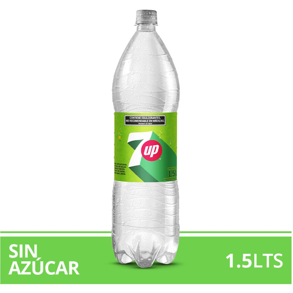 Gaseosa Lima Limón 7up Sin Azúcar 1.5 L