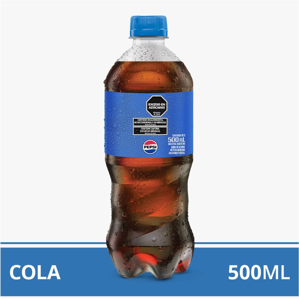 Gaseosa Pepsi Cola 500 Ml