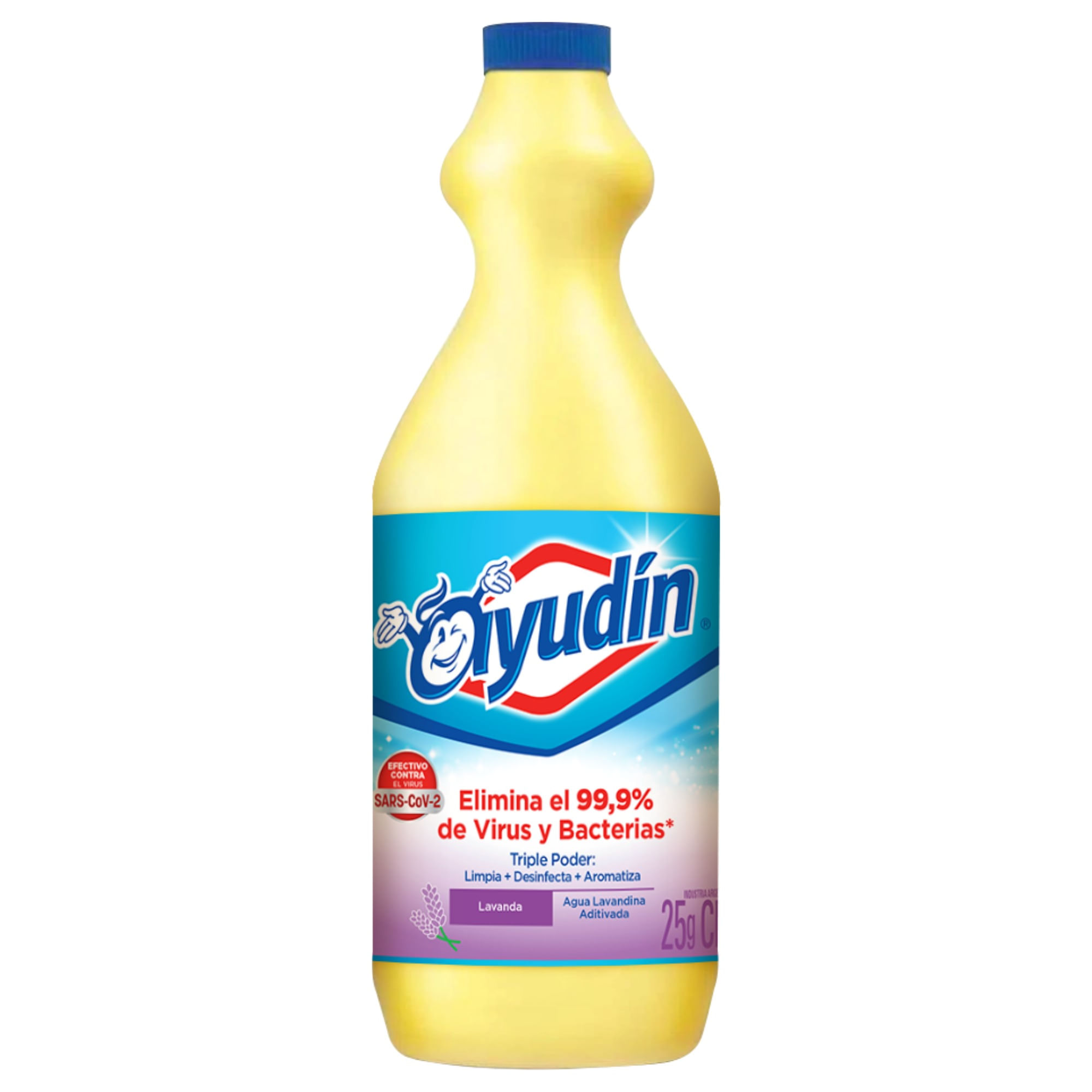 Lavandina Ayudín Triple Poder Lavanda 1 L